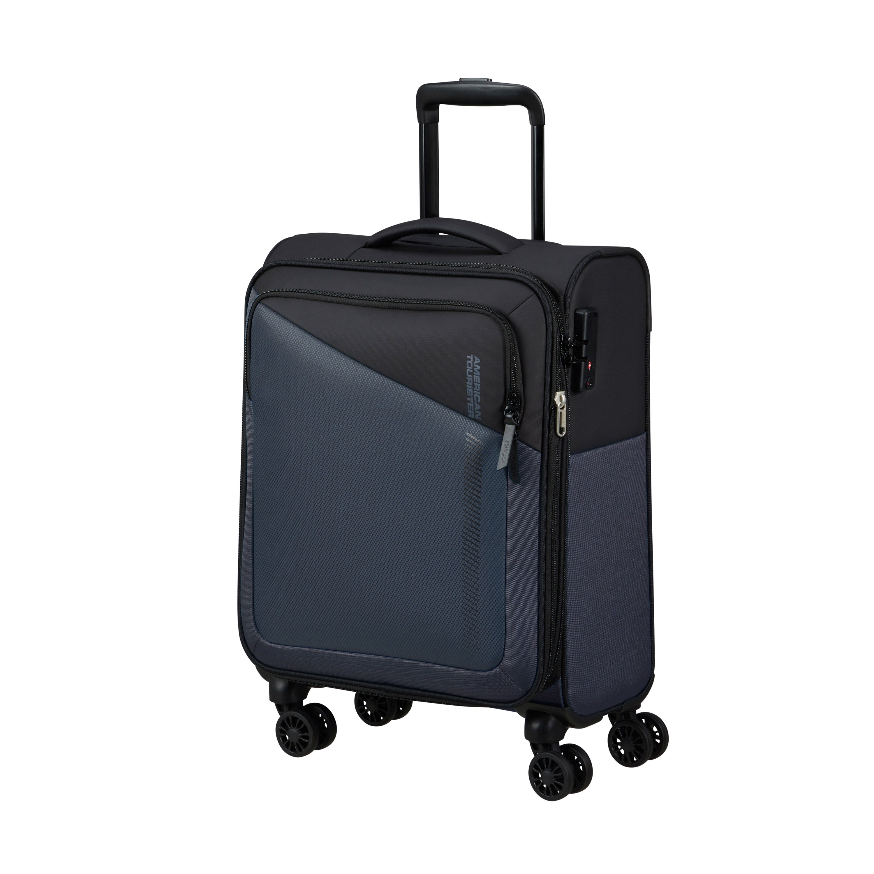 American Tourister Daring Dash Expandable Spinner Carry On Luggage - Lightweight Suitcase for Air Travel, Business Trips & Weekend Getaways