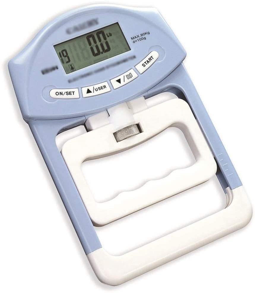 Digital Hand Dynamometer Grip Strength Trainer - Auto Capturing Hand Grip Power Meter for Strength Measurement & Rehabilitation - Perfect for Athletes, Physical Therapy & Home Fitness Training