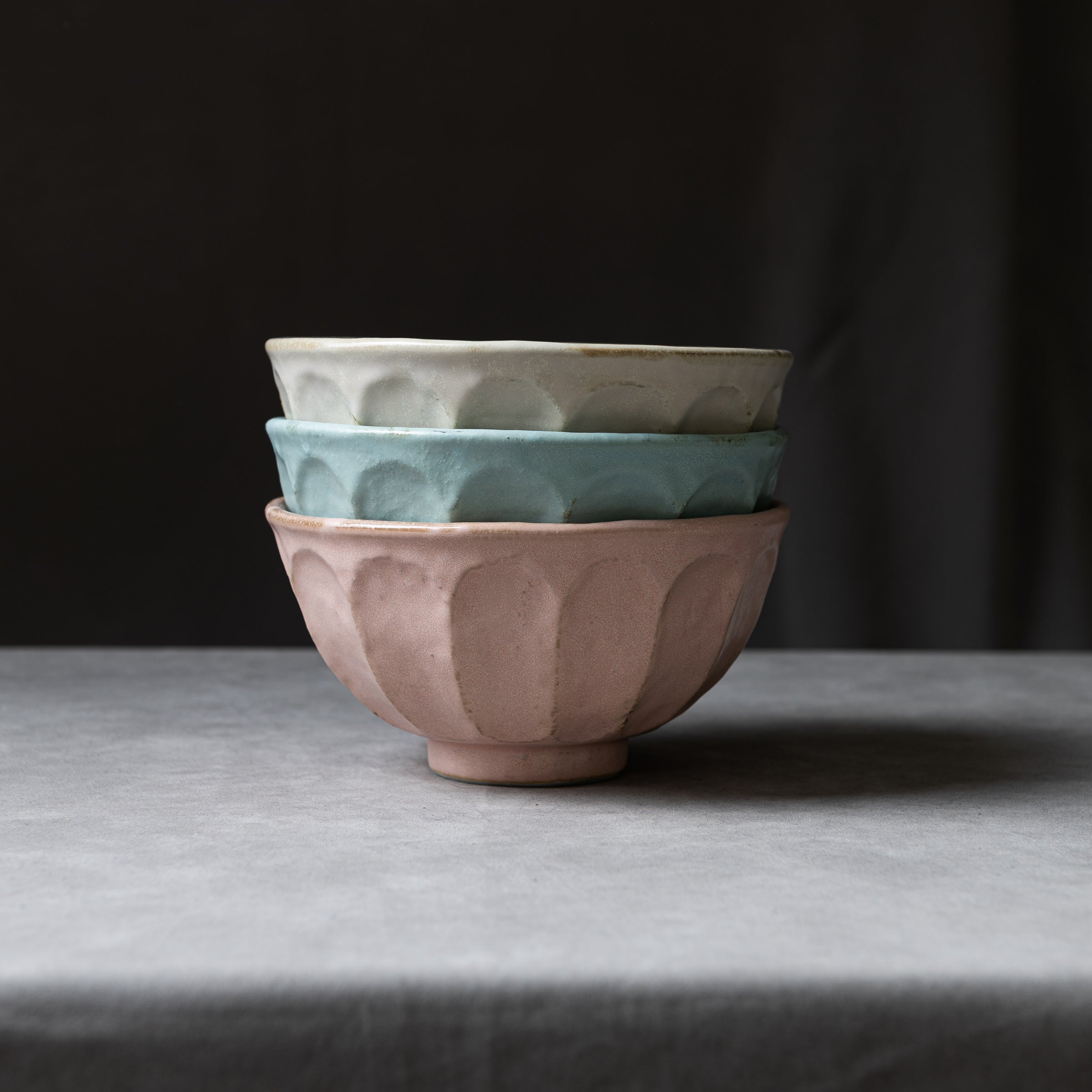 Rinka Donburi Bowl - Japanese Rice Bowl Set of 3, Microwave & Dishwasher Safe - Perfect for Sushi, Ramen, Bibimbap & Asian Cuisine