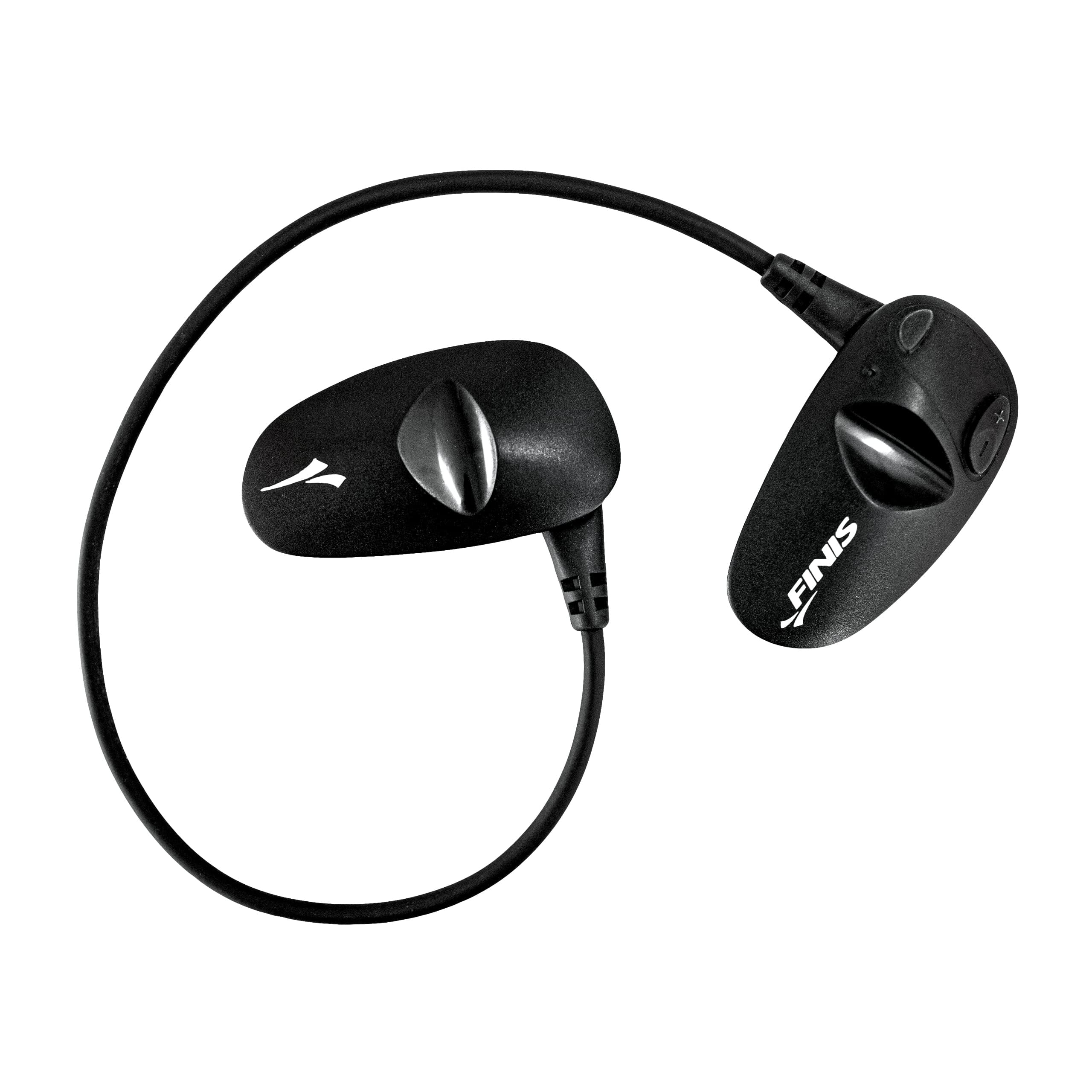 FINIS Amnis Stream Swim Bluetooth Headphones - Waterproof Wireless Earbuds for Swimming, Running & Workouts - Black (Model 1.30.076.101) | Perfect for Pool, Gym & Outdoor Sports