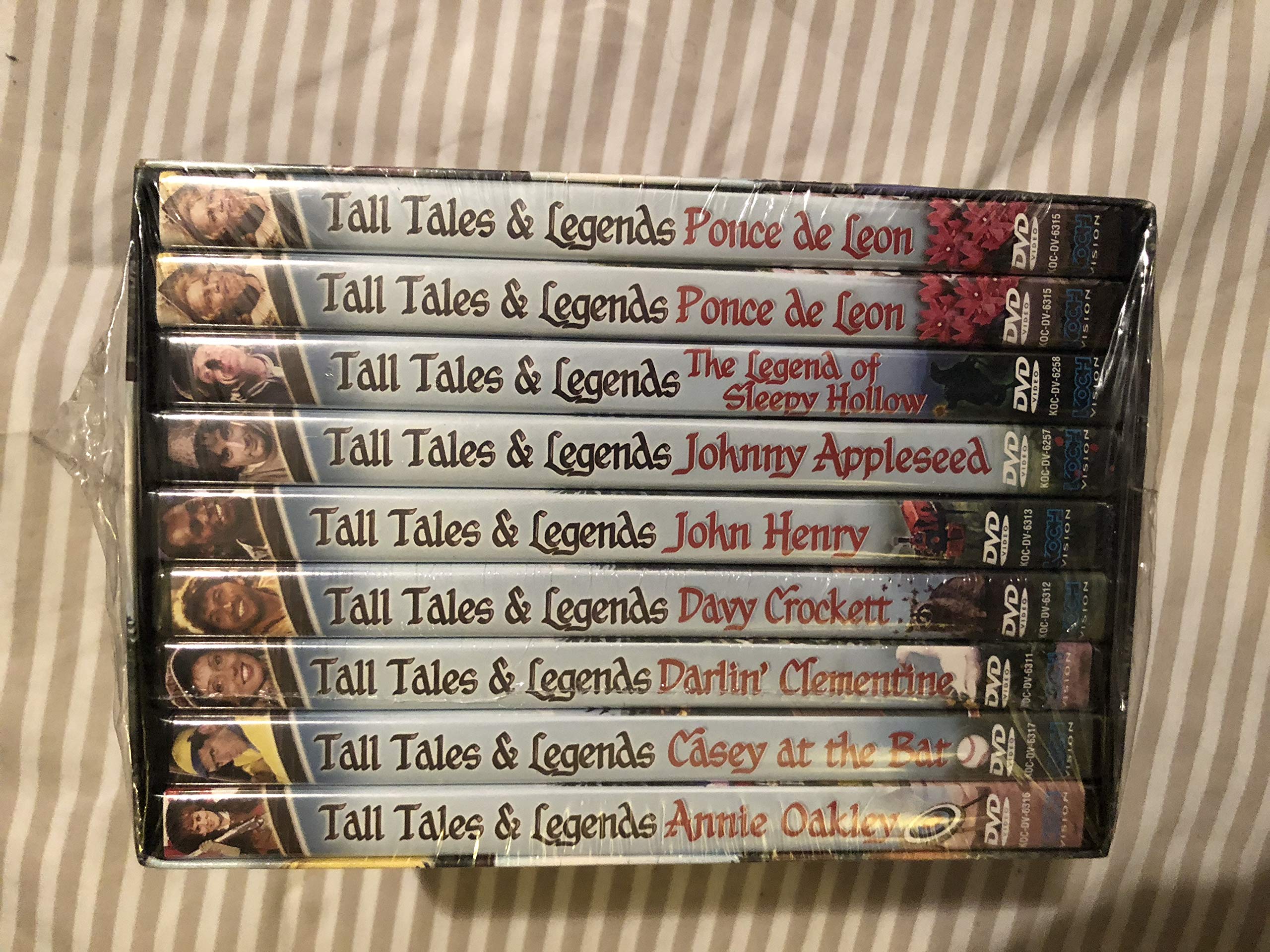 Tall Tales & Legends - The Complete Series DVD | Classic Animated Stories for Kids & Family Movie Night | Perfect for Bedtime, Homeschooling & Entertainment