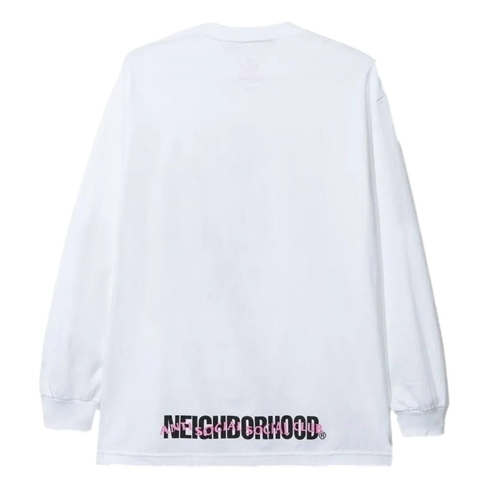 Anti Social Social Club White Long Sleeve T-Shirt - Streetwear Fashion for Casual Wear & Urban Outfits