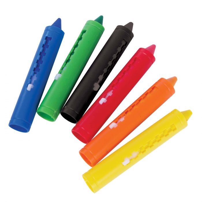 IS Gift Bath Crayons - Washable Non-Toxic Kids Bath Toys for Bathtub Fun, Toddler Drawing & Learning Activities | Perfect Birthday Gift for Boys & Girls