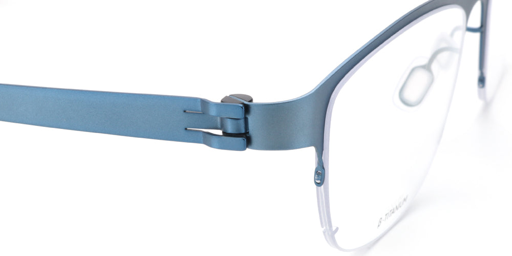 JINS Design Project x Alberto Meda 291 52 - Lightweight Titanium Eyeglass Frames for Men & Women | Perfect for Office, Reading & Daily Wear