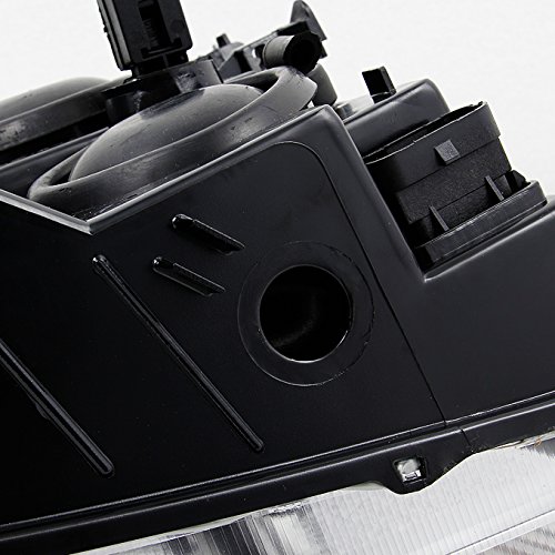 AKKON Chrome Clear HID Xenon Headlights for Cadillac Escalade - Direct Replacement Front Lamps Pair - Perfect for Night Driving & Off-Road Adventures