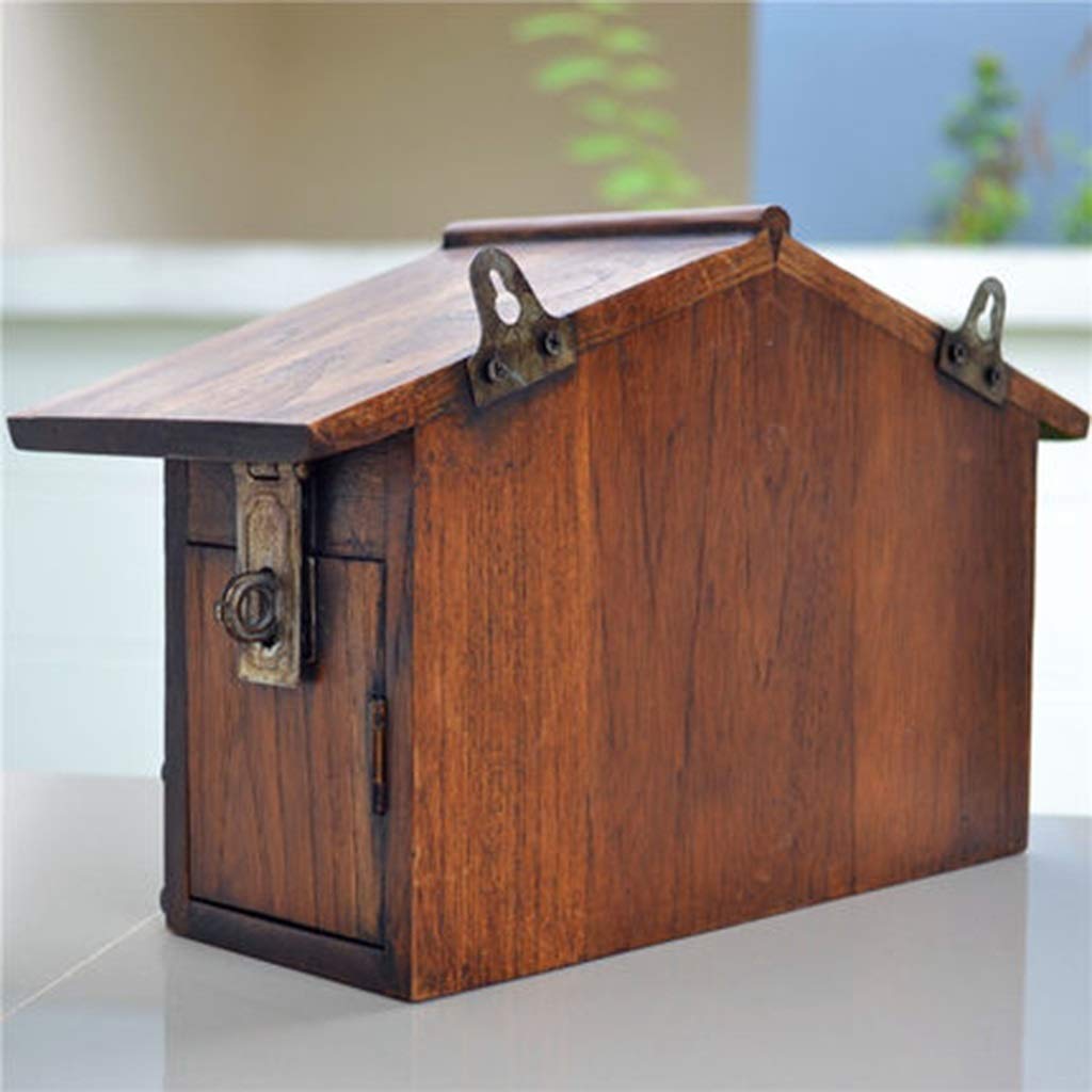 Wall Mounted Mailbox with Lock - Weatherproof & Secure Outdoor Mailbox for Home, Office & Post Office - Perfect for Front Door, Garden & Patio