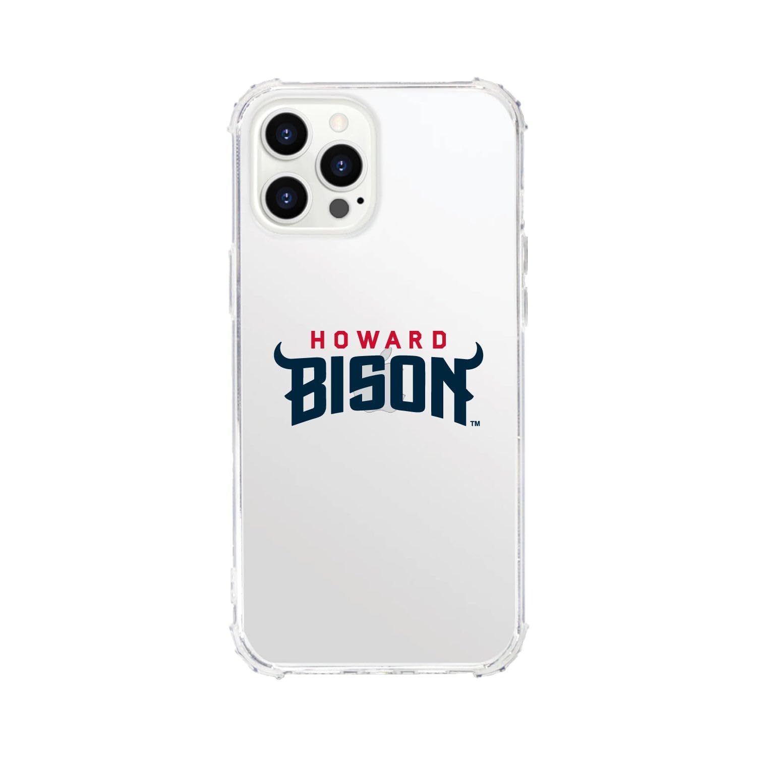 OTM Essentials Durable Phone Case for iPhone 11 Pro - Shockproof Protective Cover with Tough Edge in Classic White | Perfect for Howard University Students & Everyday Use
