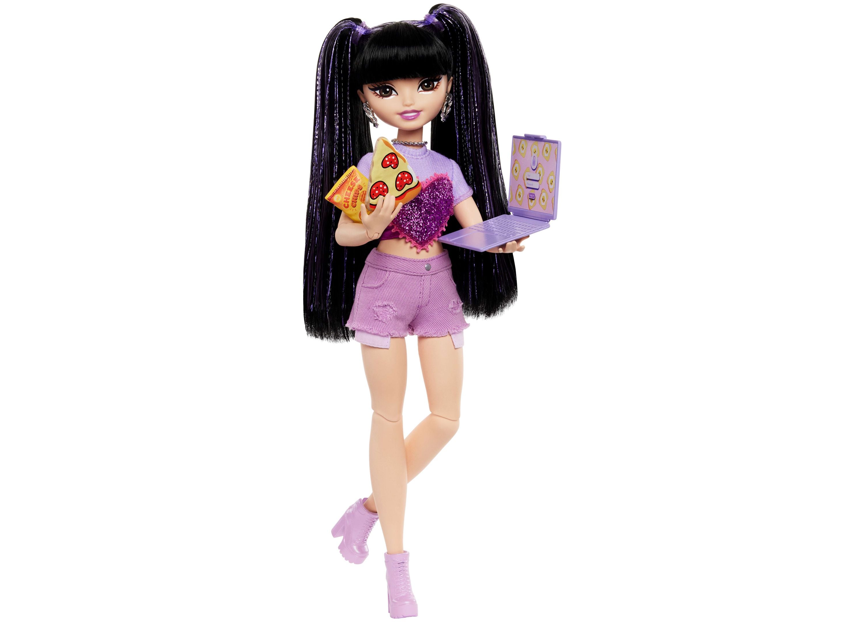 Barbie Dream Besties Renee Doll with Styling Accessories - Fashion Doll for Girls with Comb, Hairbrush & Hair Clips - Perfect for Pretend Play, Birthday Gifts & Collectors