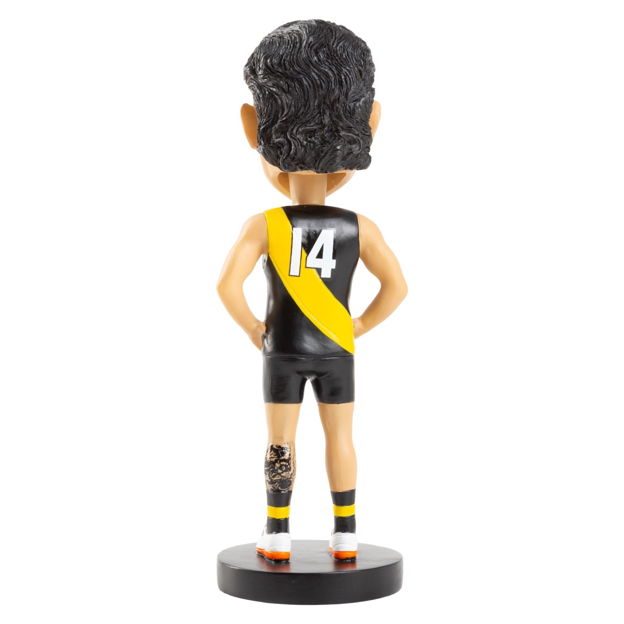 Official AFL Richmond Tigers Tim Taranto Bobblehead - Collectible AFL Memorabilia for Fans & Sports Enthusiasts - Perfect for Home Display, Office Decor, and Sports Gifts