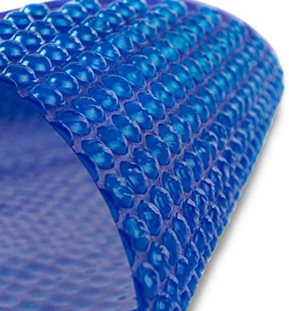 YAOJIA Solar Pool Cover for Above Ground Pools - 6ft x 26ft Rectangle Bubble Thermal Blanket with Grommets, Dust & Rainproof Swimming Pool Heater - Perfect for Outdoor Pool Heating & Energy Savings