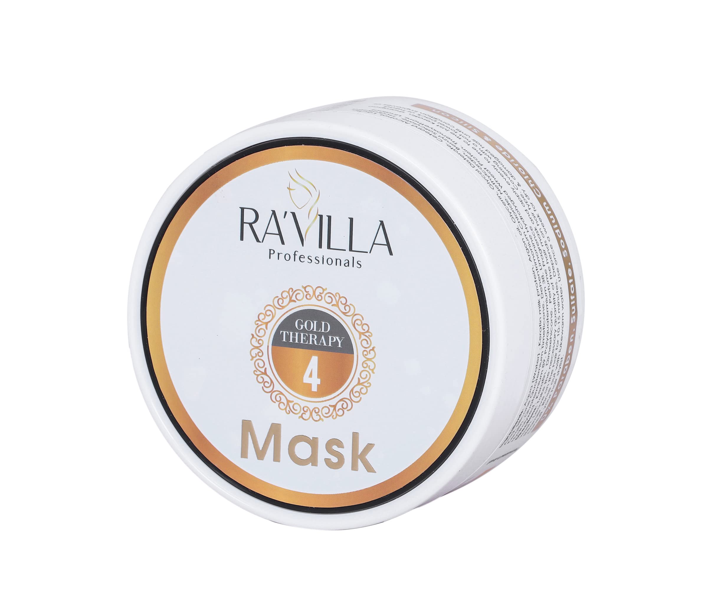 RA'VILLA Keratin Protein Hair Mask - Deep Conditioning Treatment for Dry, Damaged Hair | Salon-Quality Repair at Home | Perfect for Post-Color, Heat Styling & Frizz Control