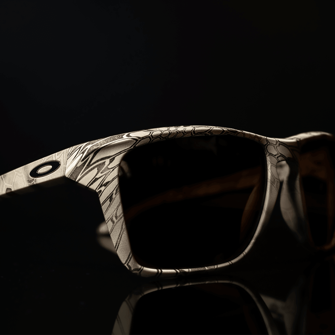 Oakley SI Sylas Kryptek Highlander Sunglasses with Prizm Tungsten Polarized Lenses - Tactical Outdoor Sports & Military Use