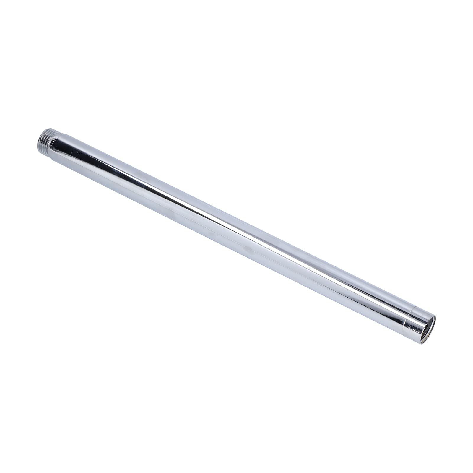 Polished Chrome Shower Arm Extension - Easy Install Adjustable Shower Head Mounting Bracket for Bathroom, Toilet & Spa (Perfect for Modern Bathroom Renovations & Hotel Upgrades)