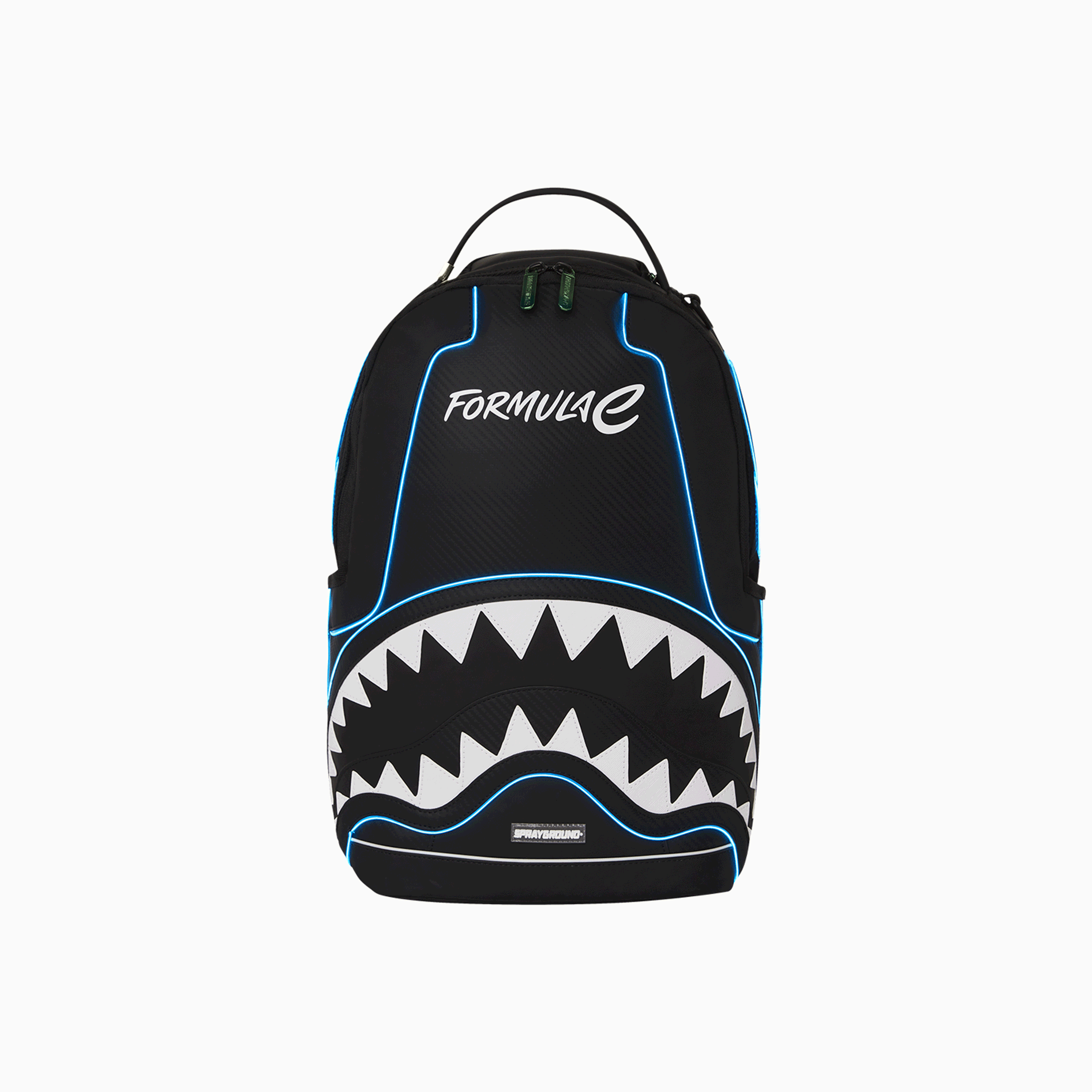 Formula E GEN3 LED Backpack - Light Up USB Rechargeable School Bag for Cycling, Running & Night Safety - Perfect for Students, Commuters & Outdoor Enthusiasts