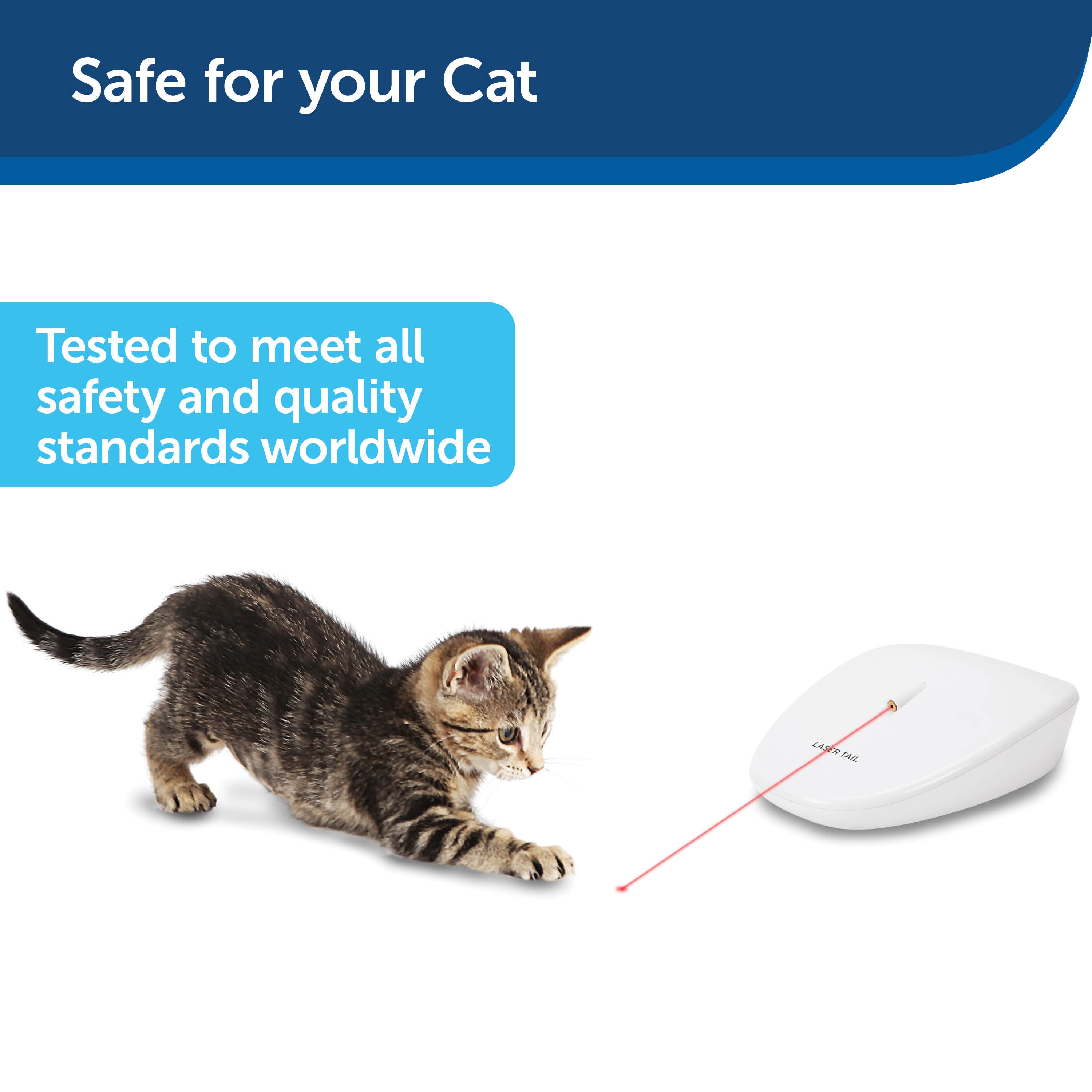 Automatic Laser Cat Toy with Random Movements - Interactive Pet Toy for Cats by PetSafe® | Fun Exercise & Playtime for Indoor Cats