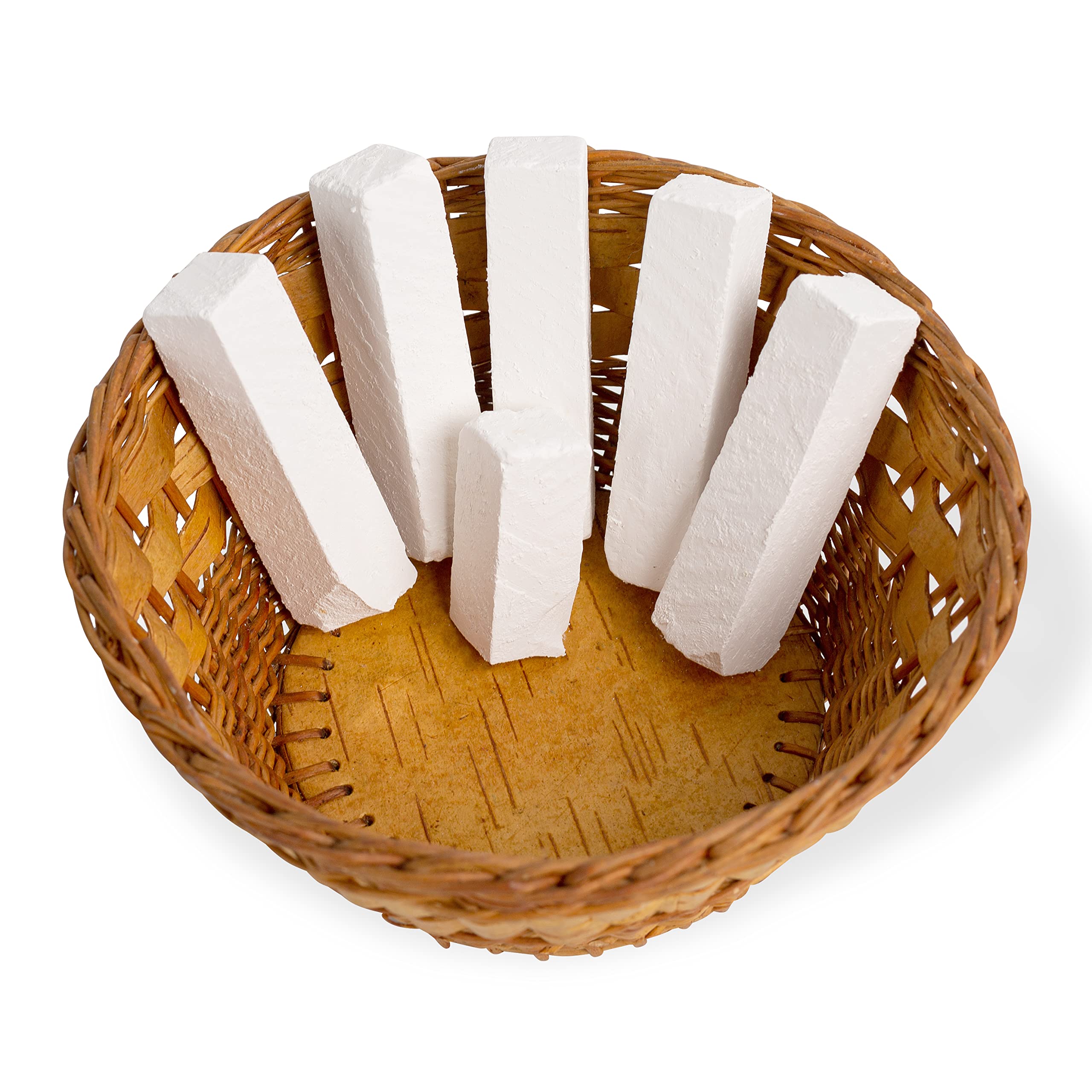 Premium HITT Edible Chalk - 100% Natural Russian Belgorod Chalk for Eating, 7 oz (200g) - Organic, Additive-Free Chalk Chunks - ASMR Food & Unique Snack for Pregnancy Cravings, Stress Relief and Sensory Play