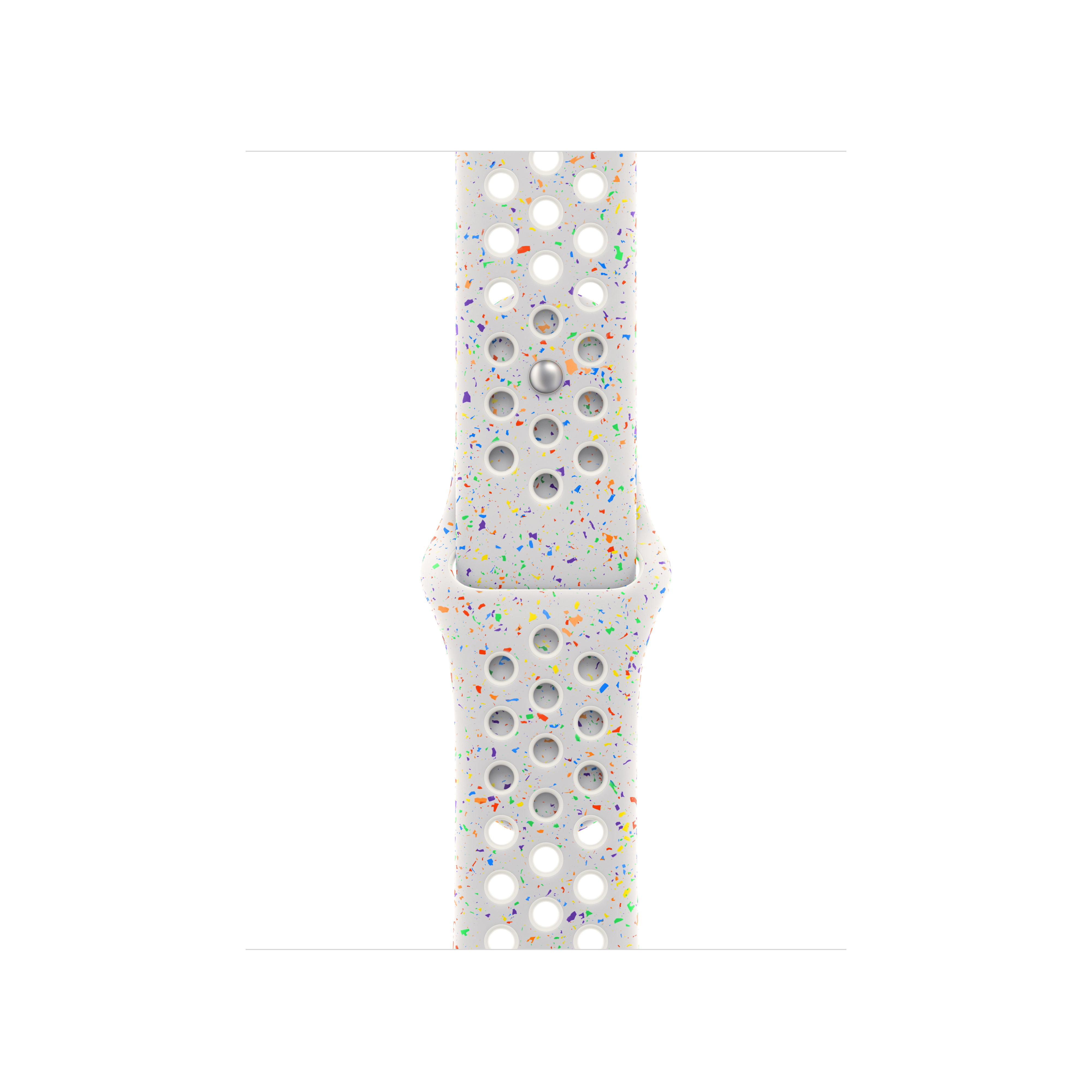 Nike Platinum Pure Sport Band 42mm S/M - Compatible with Apple Watch for Running, Gym & Active Lifestyle