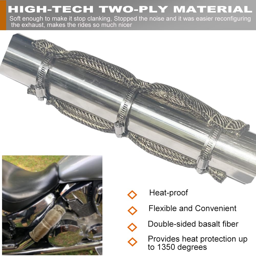 Titanium Exhaust Heat Shield 6x12