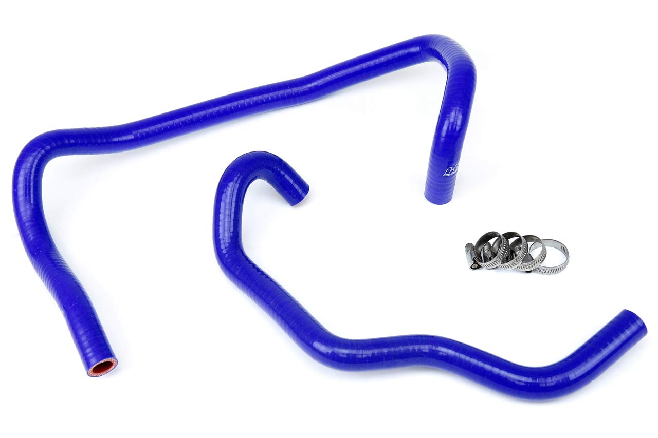 HPS 57-1469-BLUE Silicone Heater Hose Kit Coolant - High Temperature Resistant Replacement for Cars, Trucks & SUVs - Perfect for Engine Cooling System Maintenance & Performance Upgrades