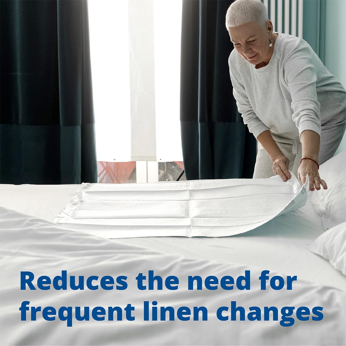 Medline Advanced Plus Ultrasorbs Drypads - Super Absorbent Incontinence Bed Pads (40 Count, 30