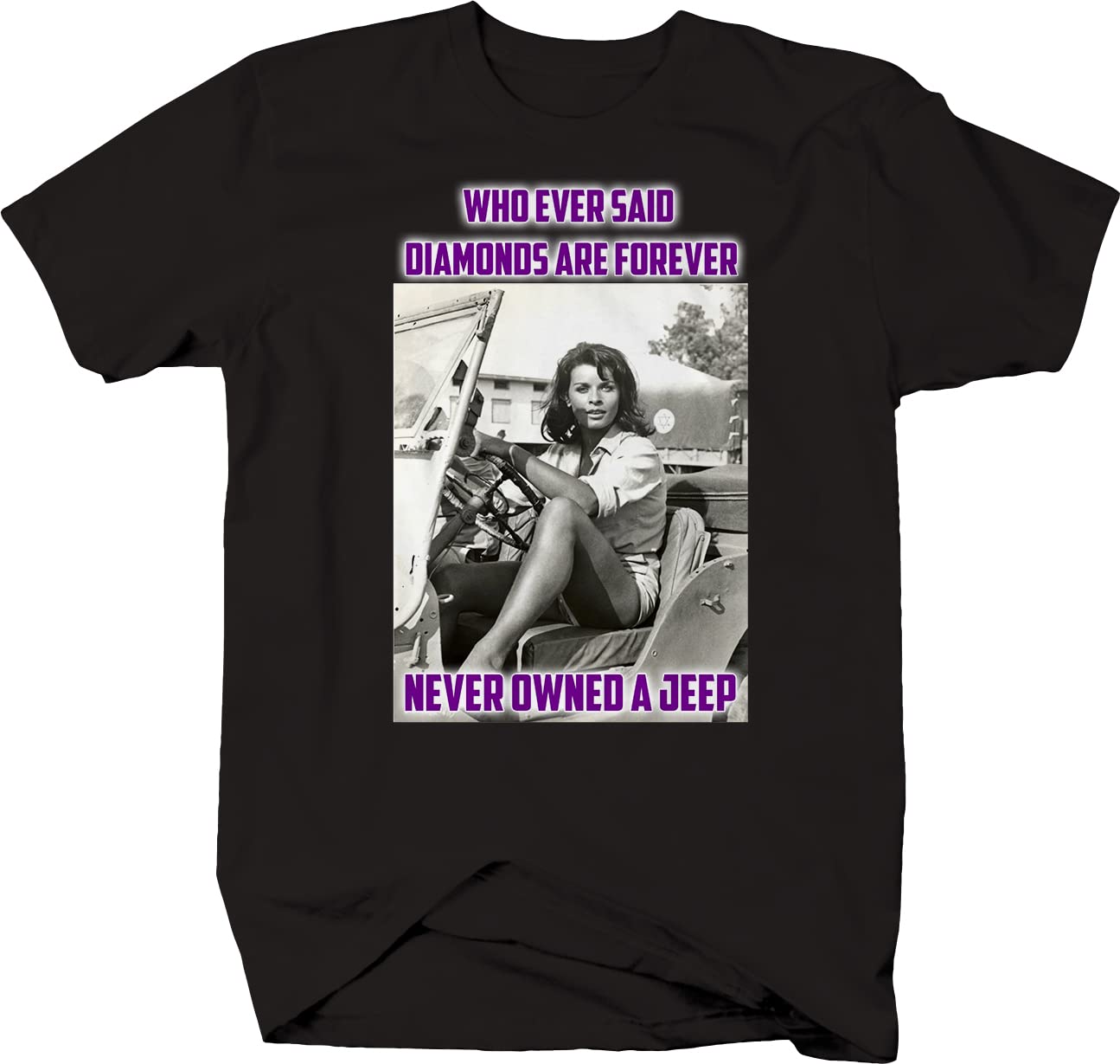 Diamond Car Print T-Shirt for Women & Men - Stylish Casual Tee for Car Enthusiasts, Date Nights & Everyday Wear
