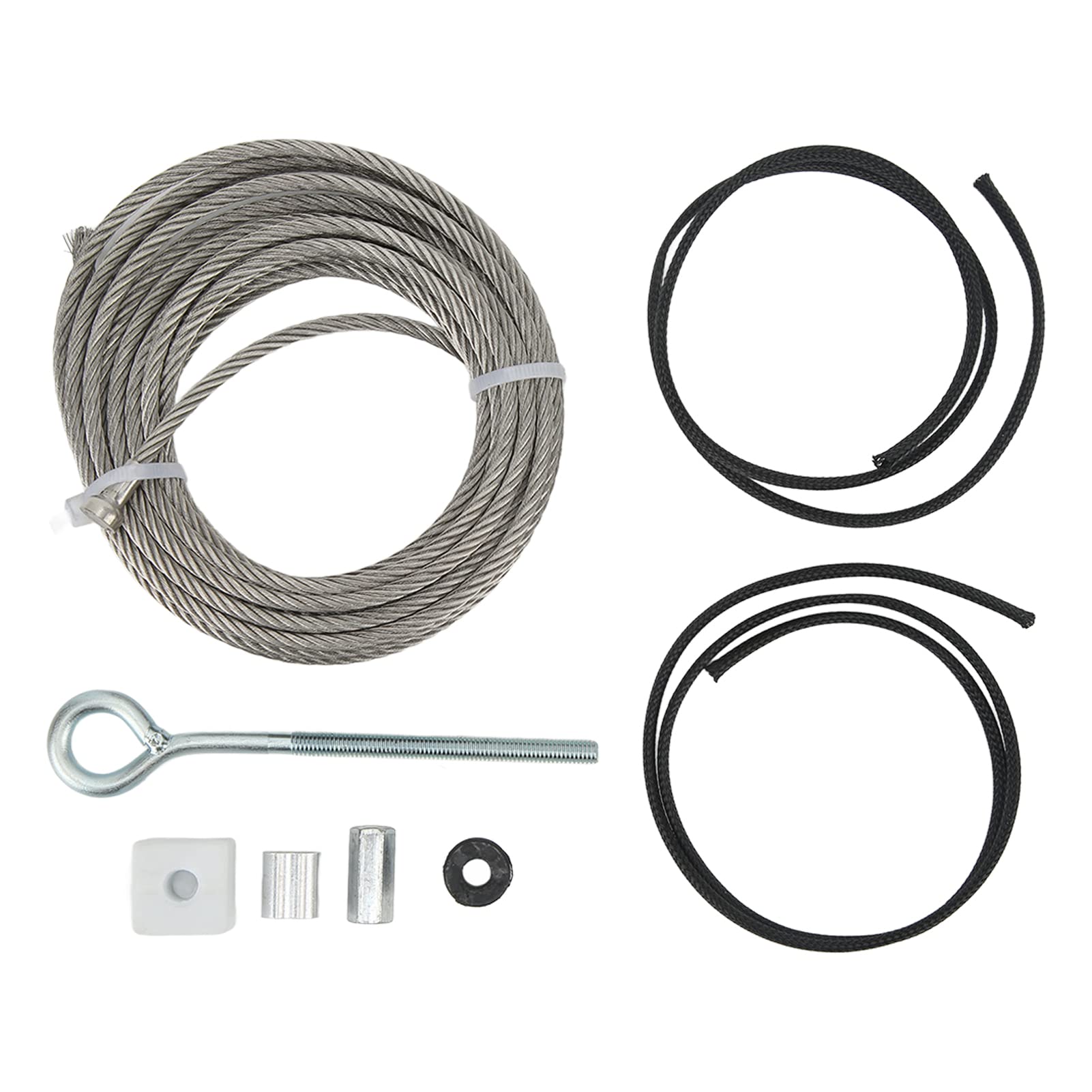 8Pcs Universal Cable Repair Kit - Heavy Duty Metal Trailer Cable Repair Tool Set for RV, Truck & Trailer - Emergency Roadside Repair & Maintenance Solution