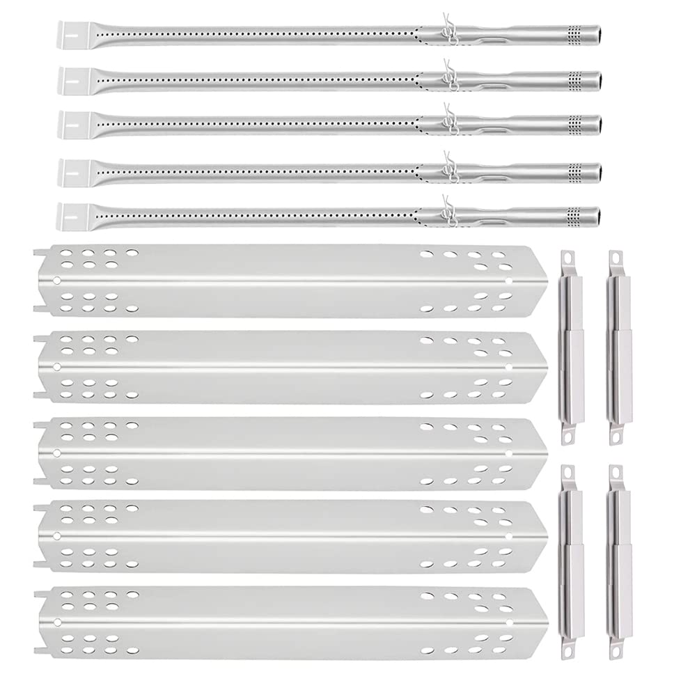 Charbroil Performance 5 Burner Grill Parts Replacement Kit - Burners, Heat Plates & Adjustable Carryover Tube for Models 463347519, 463347017, 463335517, 463276517, 463244819 - Perfect for Outdoor BBQ & Backyard Grilling