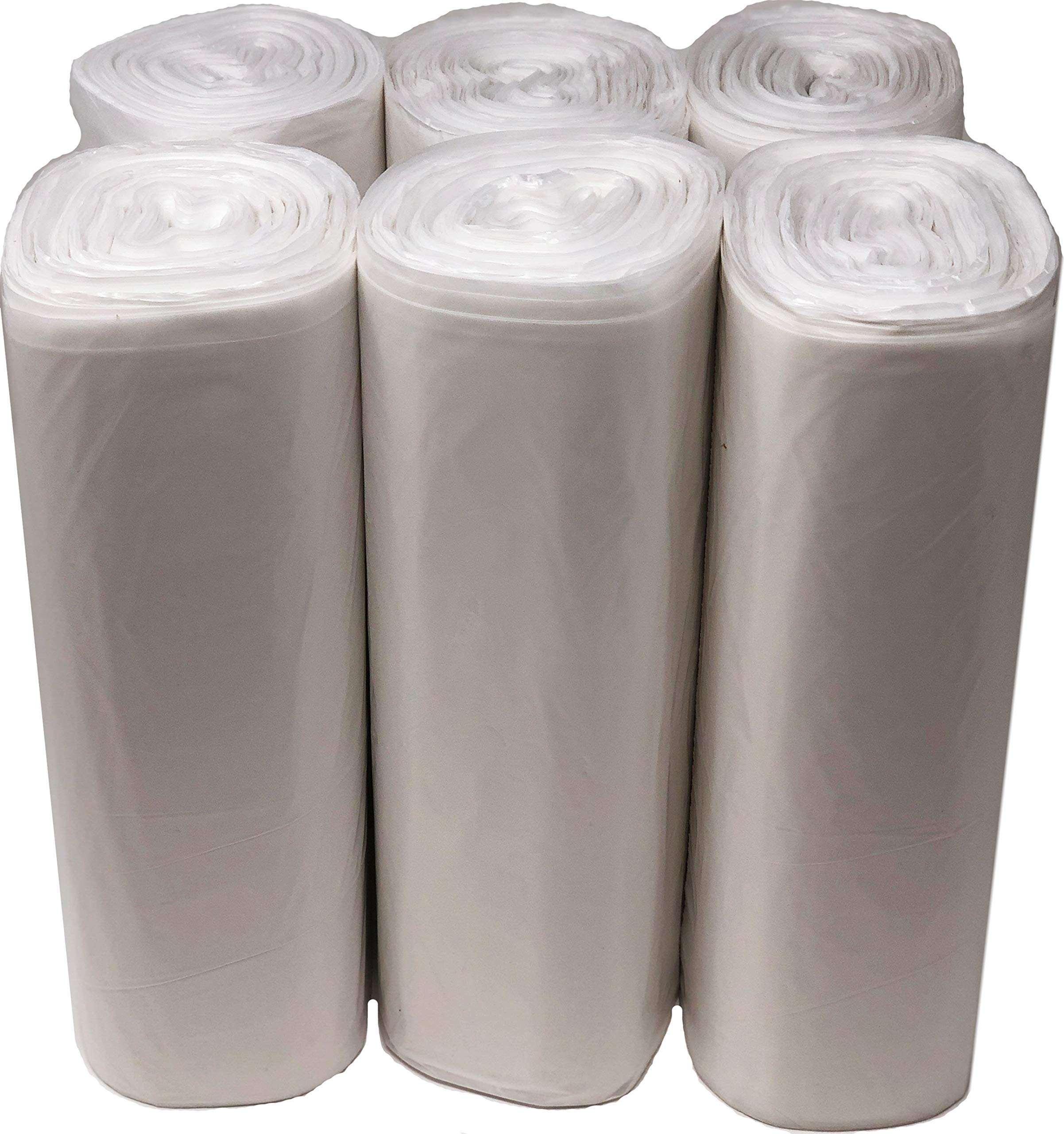 Heavy Duty 55 Gallon & 40-45 Gallon Trash Bags - 150 Count Each | Extra Thick, Leak Proof, Tear Resistant | Perfect for Large Kitchen, Office, Commercial & Outdoor Use