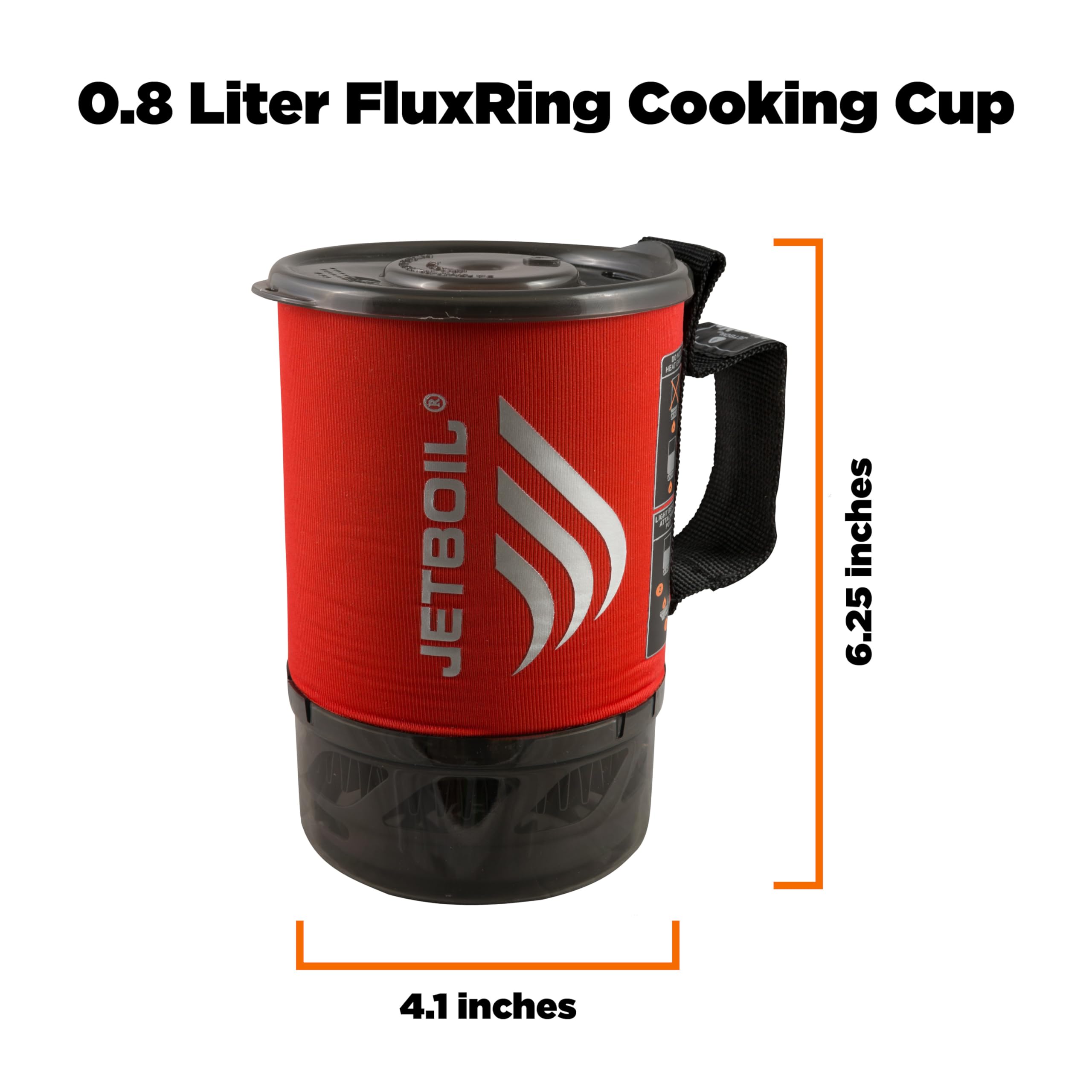 Jetboil MicroMo Portable Camping Stove - Ultralight Backpacking Cooking System for Outdoor Adventures, Hiking & Emergency Preparedness