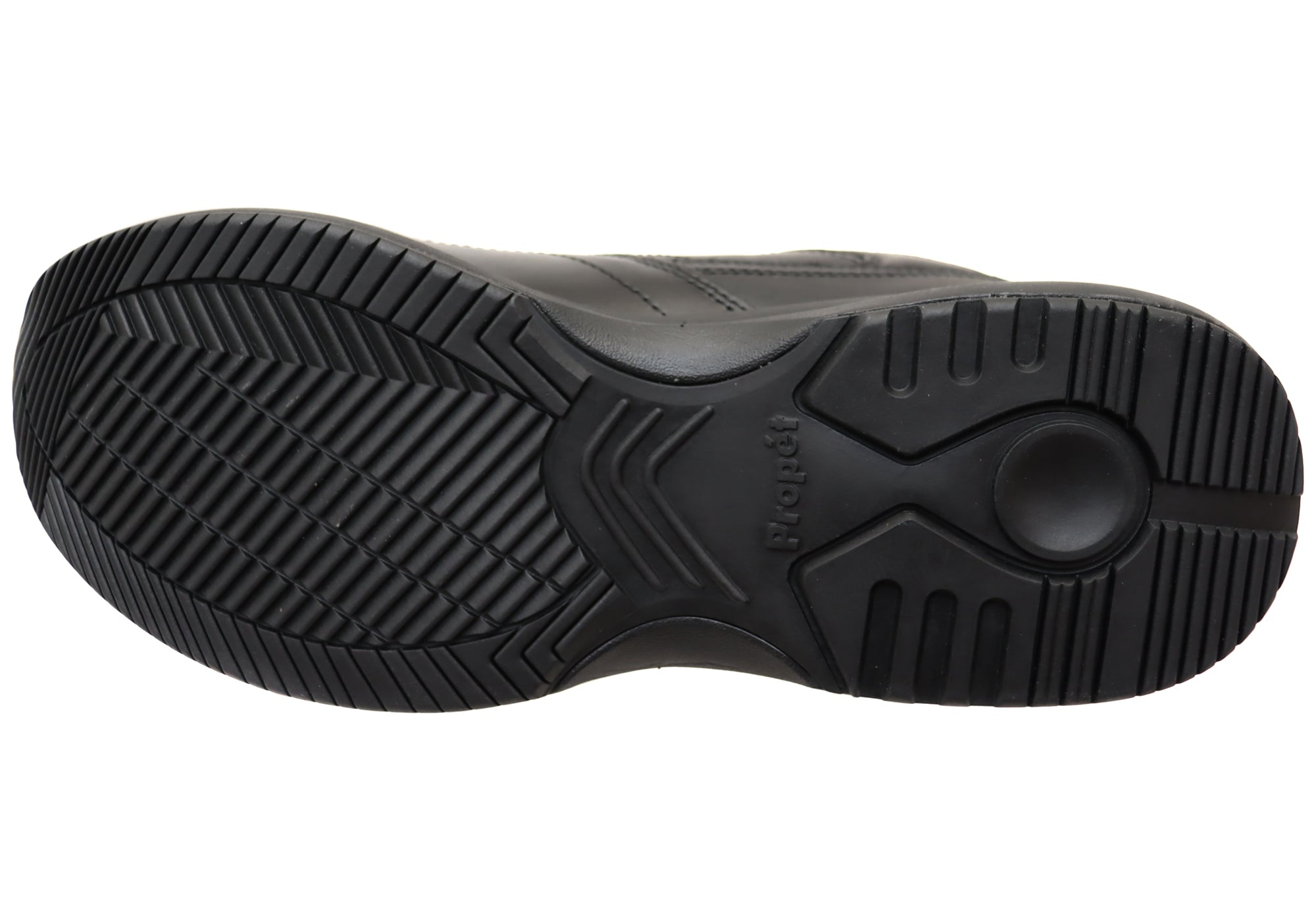 Propet Men's Life Walker Sport 3E Extra Wide Comfortable Leather Walking Shoes - Perfect for Diabetics, Elderly & All-Day Comfort