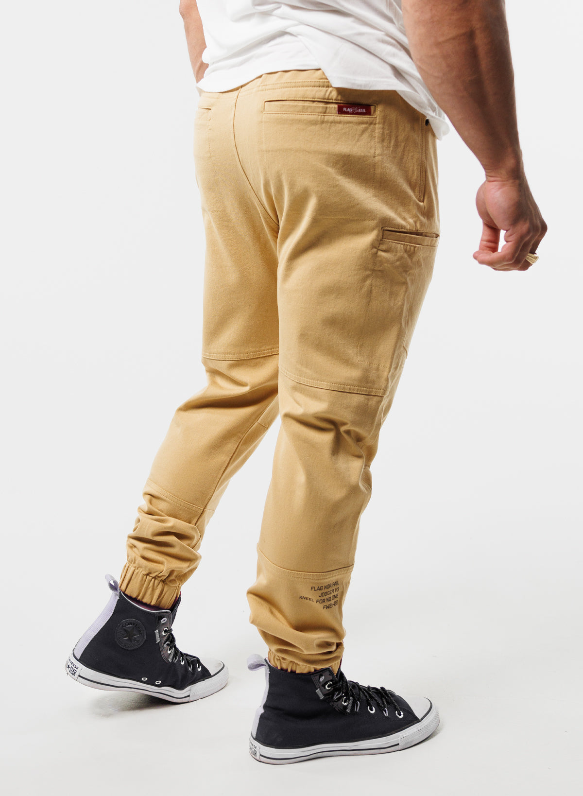 FOREVER JOGGERS - Comfortable Men's Jogger Pants in Khaki | Perfect for Running, Gym & Casual Wear