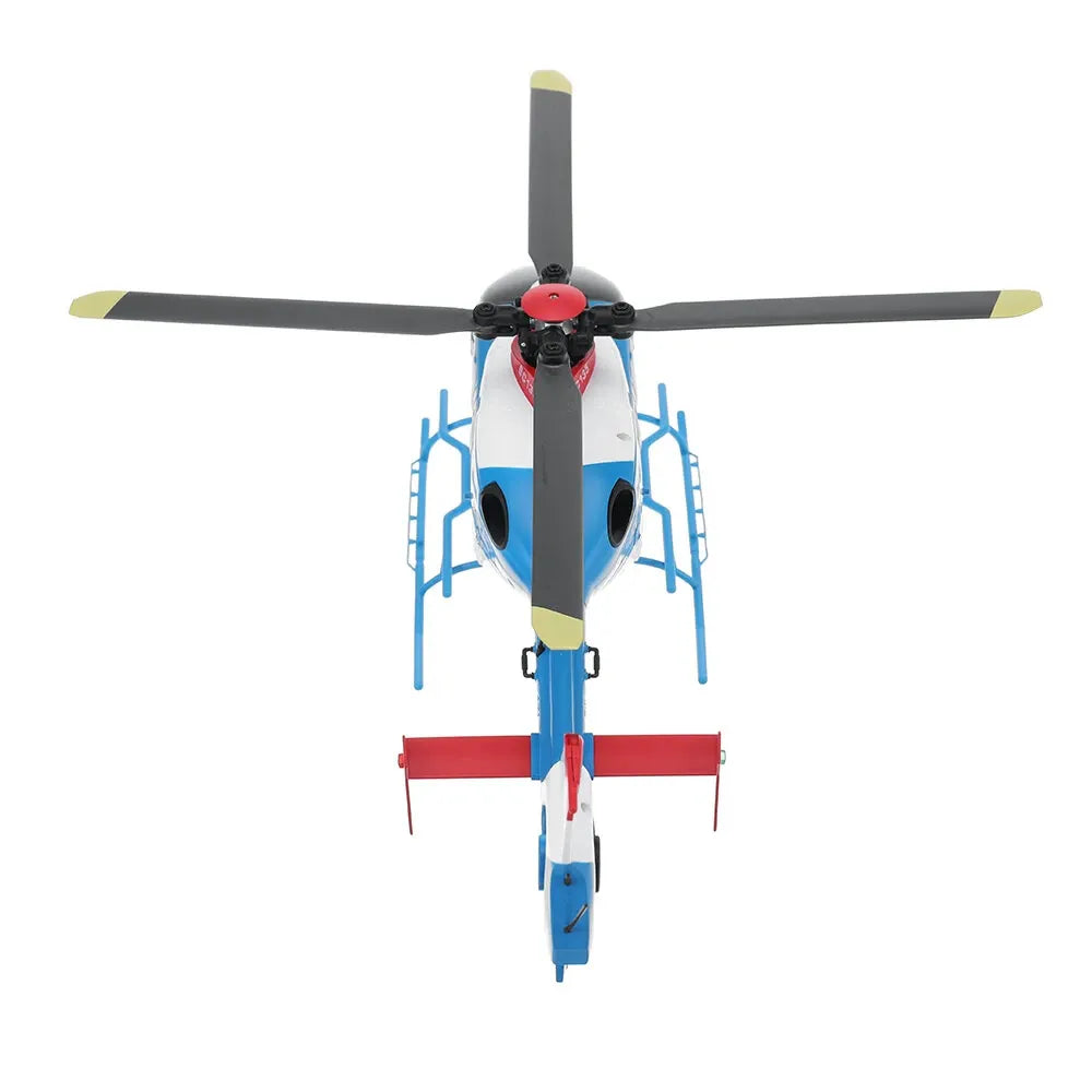**EC135 RC Helicopter 1:36 Scale - 6CH 6-Axis Gyro with Altitude Hold & Optical Flow Positioning - Indoor/Outdoor Remote Control Toy for Kids & Adults**