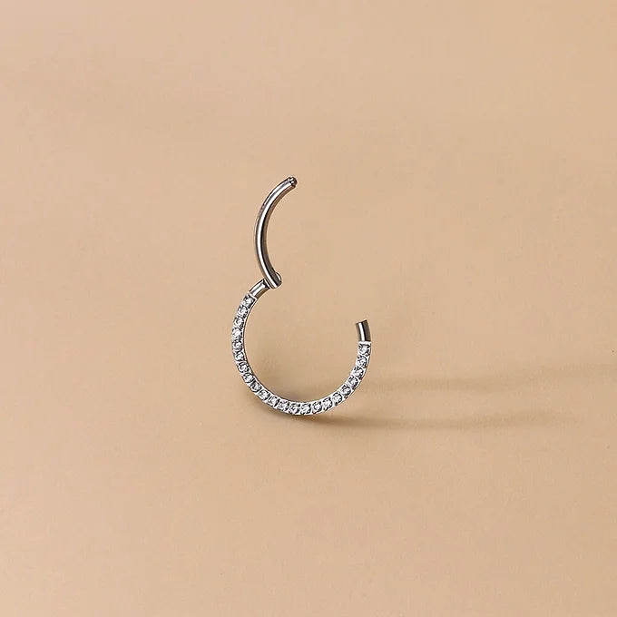 16G Titanium Small Nose Ring & Nose Stud - Hypoallergenic Simple Nose Piercing Jewelry for Women | Perfect for Everyday Wear, Work & Special Occasions