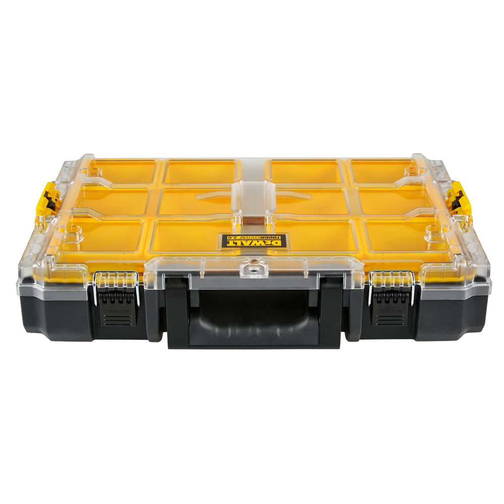 DeWALT DWST08040 ToughSystem 2.0 Full Size Tool Organizer with IP65 Waterproof Rating - Perfect for Construction Sites, Workshops & Outdoor Job Storage