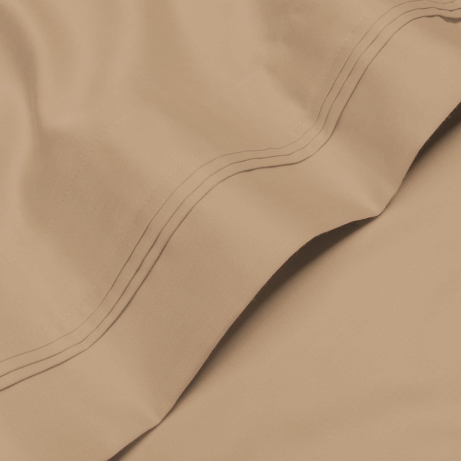 Luxury 1000 Thread Count Egyptian Cotton Bed Sheet Set - King Size, Extra Deep Pocket (18-22 Inches) for Comfort & Durability | Perfect for Master Bedroom, Guest Room & Hotel Use