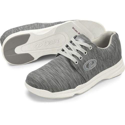 Dexter Men's Winner Grey & White Bowling Shoes - Comfortable & Durable for League Play & Casual Bowling