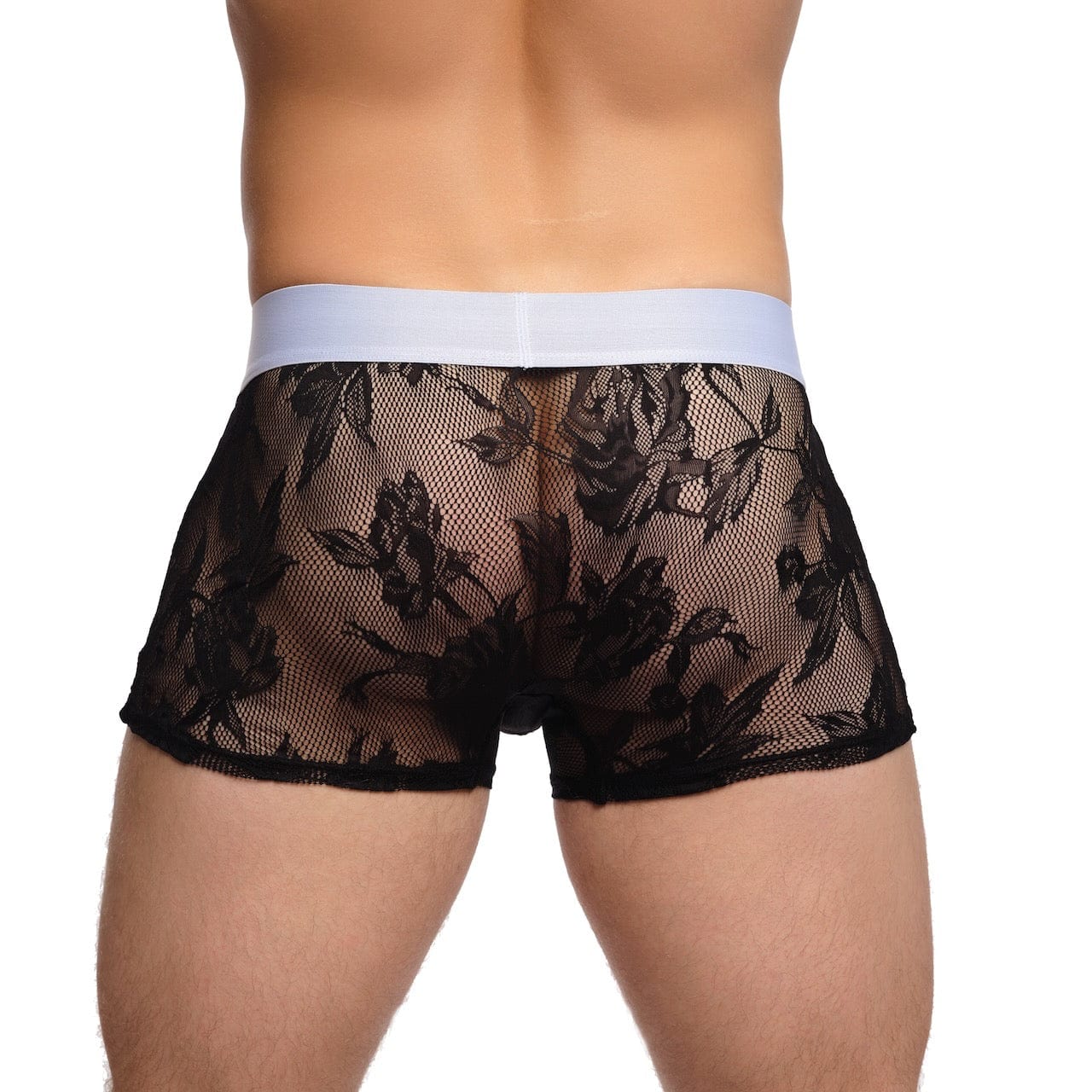 Floral Lace Black Trunk - Elegant Lingerie for Women | Perfect for Valentine's Day, Bridal Shower & Romantic Occasions