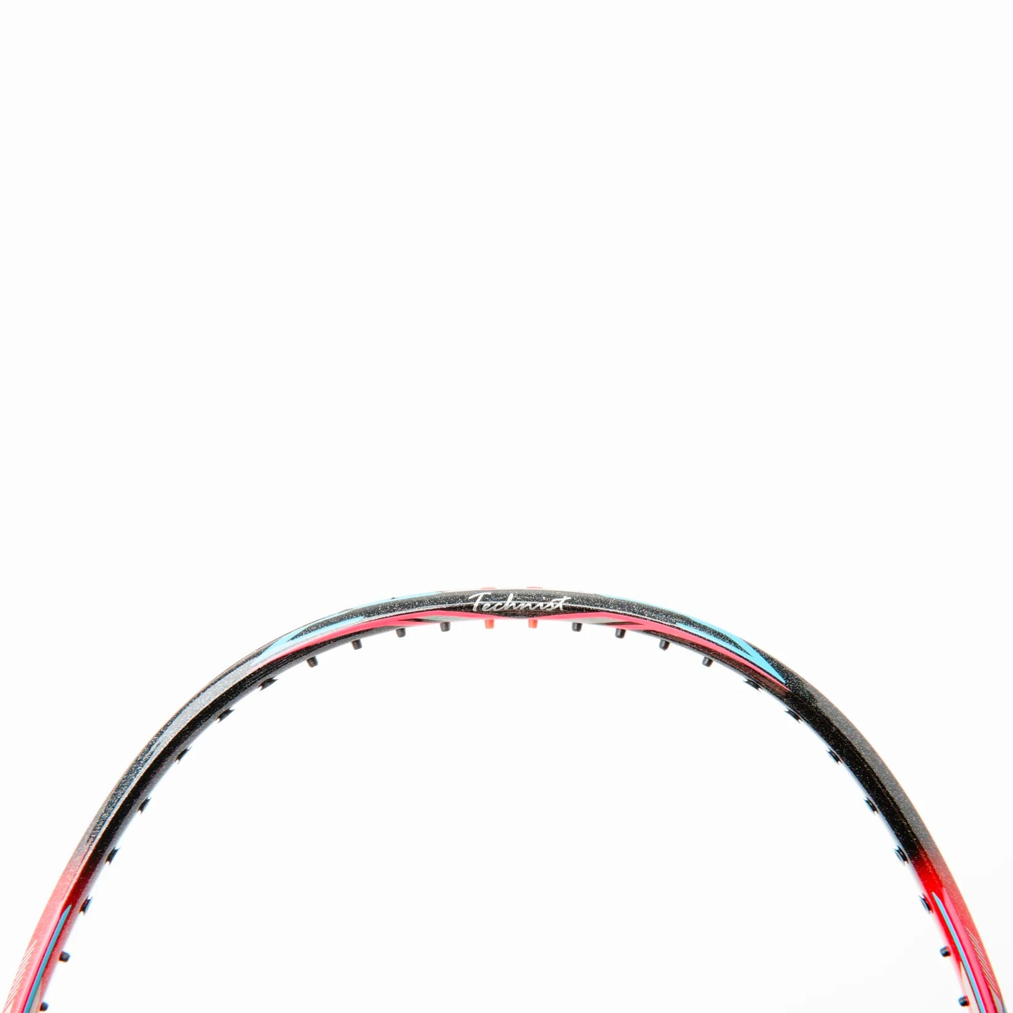Technist JH IV Badminton Racket - Professional Carbon Fiber Badminton Racquet for Adults & Beginners [Red] - Perfect for Training, Competition & Recreational Play
