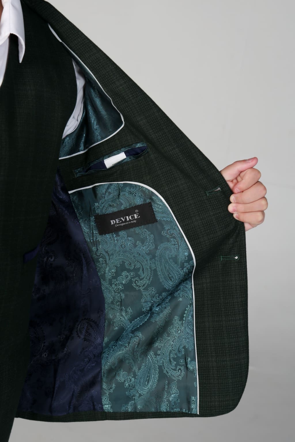 Boys' Leo Green 3-Piece Suit Set | Formal Wear for Weddings, Parties & Special Occasions | Kids' Dress Suit with Jacket, Vest & Pants