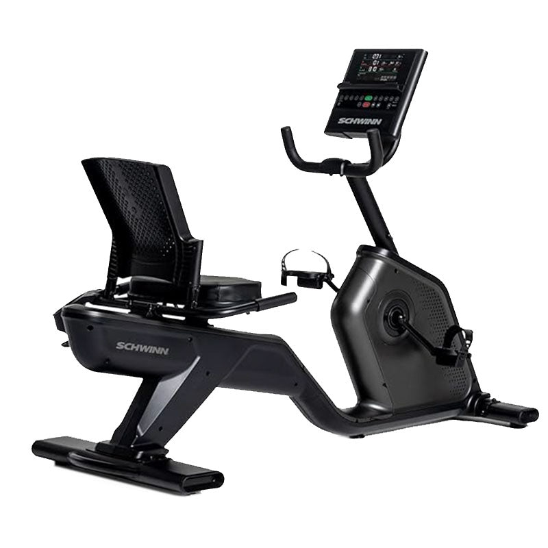 Schwinn 590R Recumbent Exercise Bike for Home Gym - Low Impact Cardio Workout Equipment for Seniors & Rehabilitation