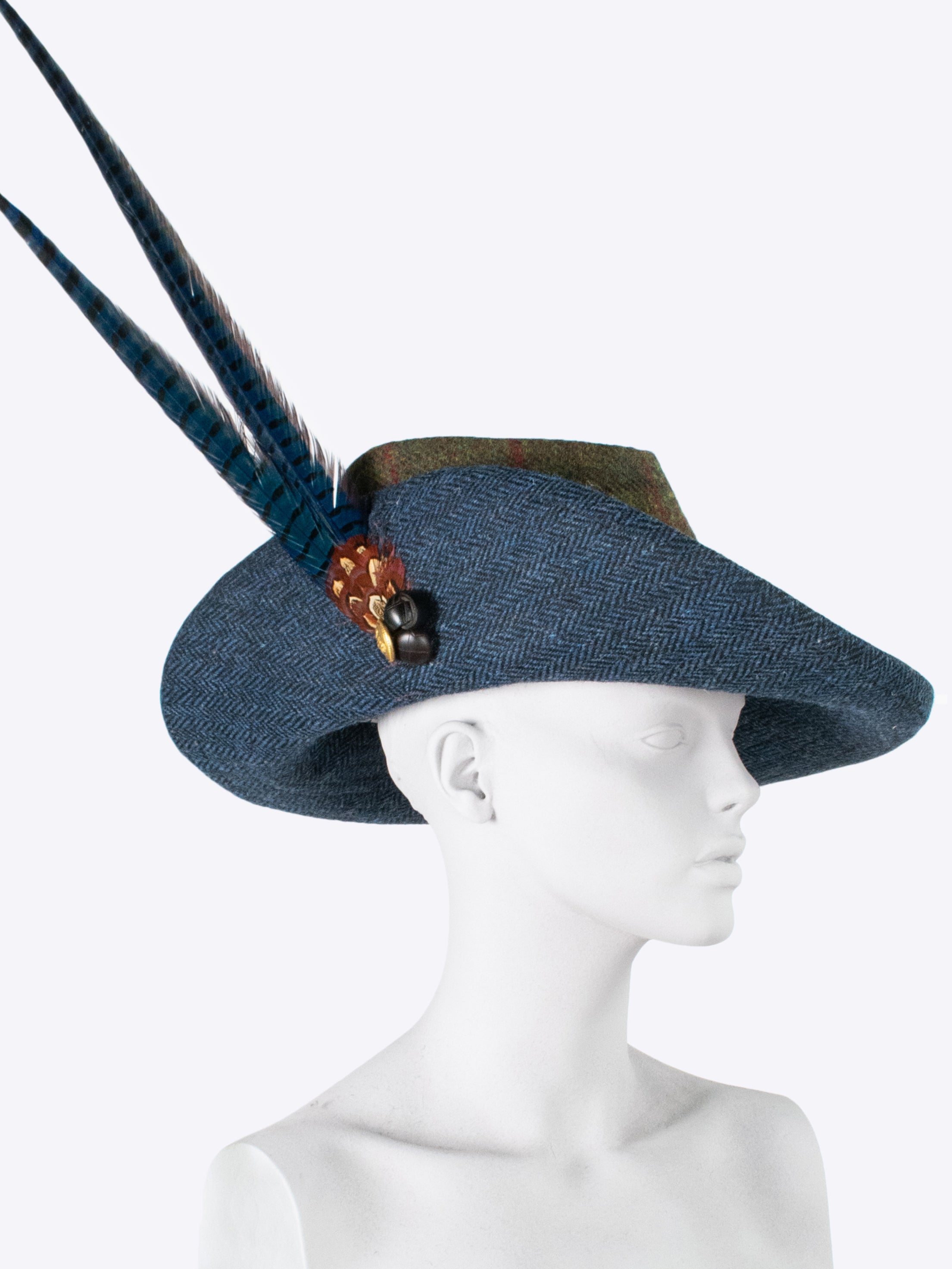 Waterproof Wide Brim Sun Hat for Women & Men - UV Protection Outdoor Summer Hat in Green & Navy Blue - Perfect for Beach, Hiking, Gardening, and Travel