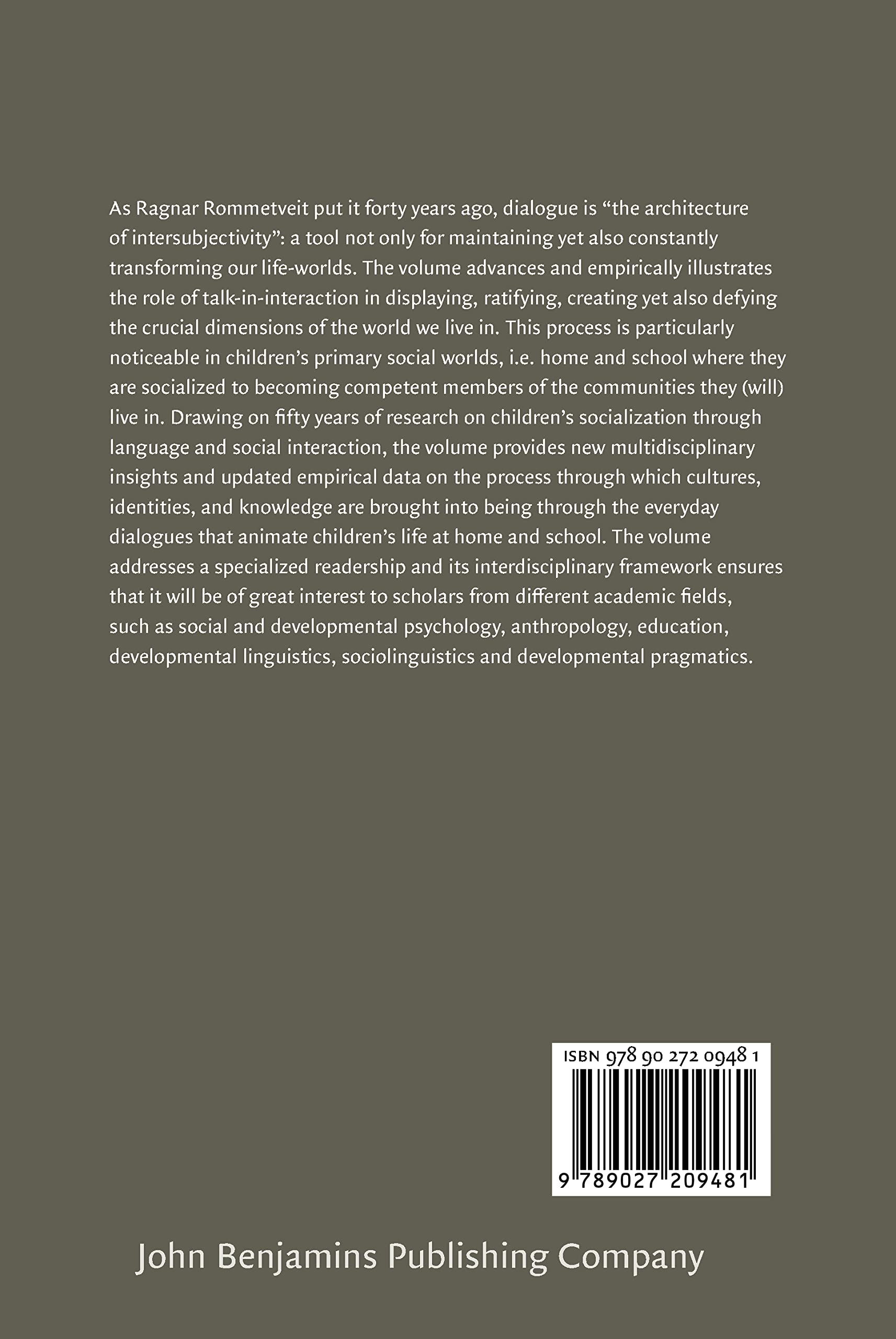 Language and Social Interaction at Home and School - Dialogue Studies Book for Educators & Parents | Improve Communication Skills in Family & Classroom Settings