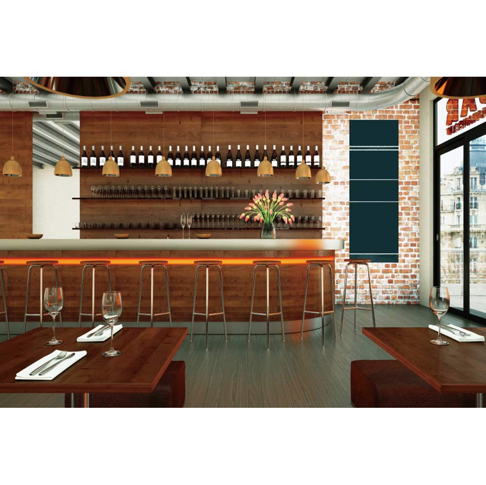 CSFOTO 14x10ft Bar Backdrop - Premium Restaurant & Winery Photo Background for Red Wine Club, Pub Crawl, Birthday Parties & Adult Events - Durable Wallpaper for Professional Photography & Event Decor
