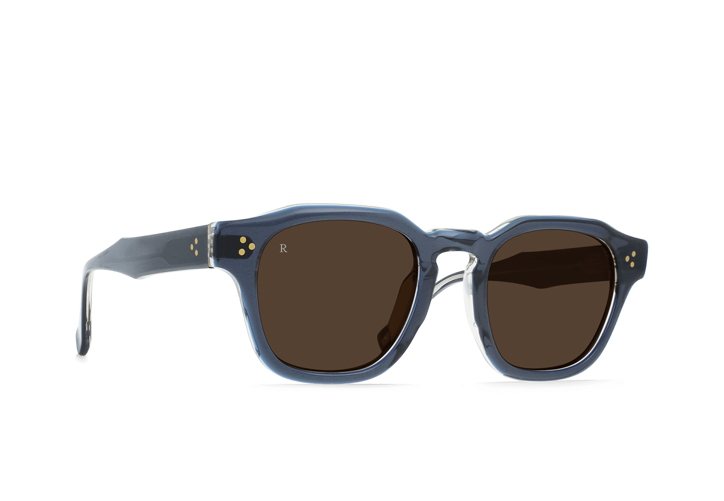 RUNE Twilight & Vibrant Brown 48mm Sunglasses - Polarized UV Protection for Outdoor Sports & Driving | Fashionable Unisex Shades for Beach, Hiking & Daily Wear