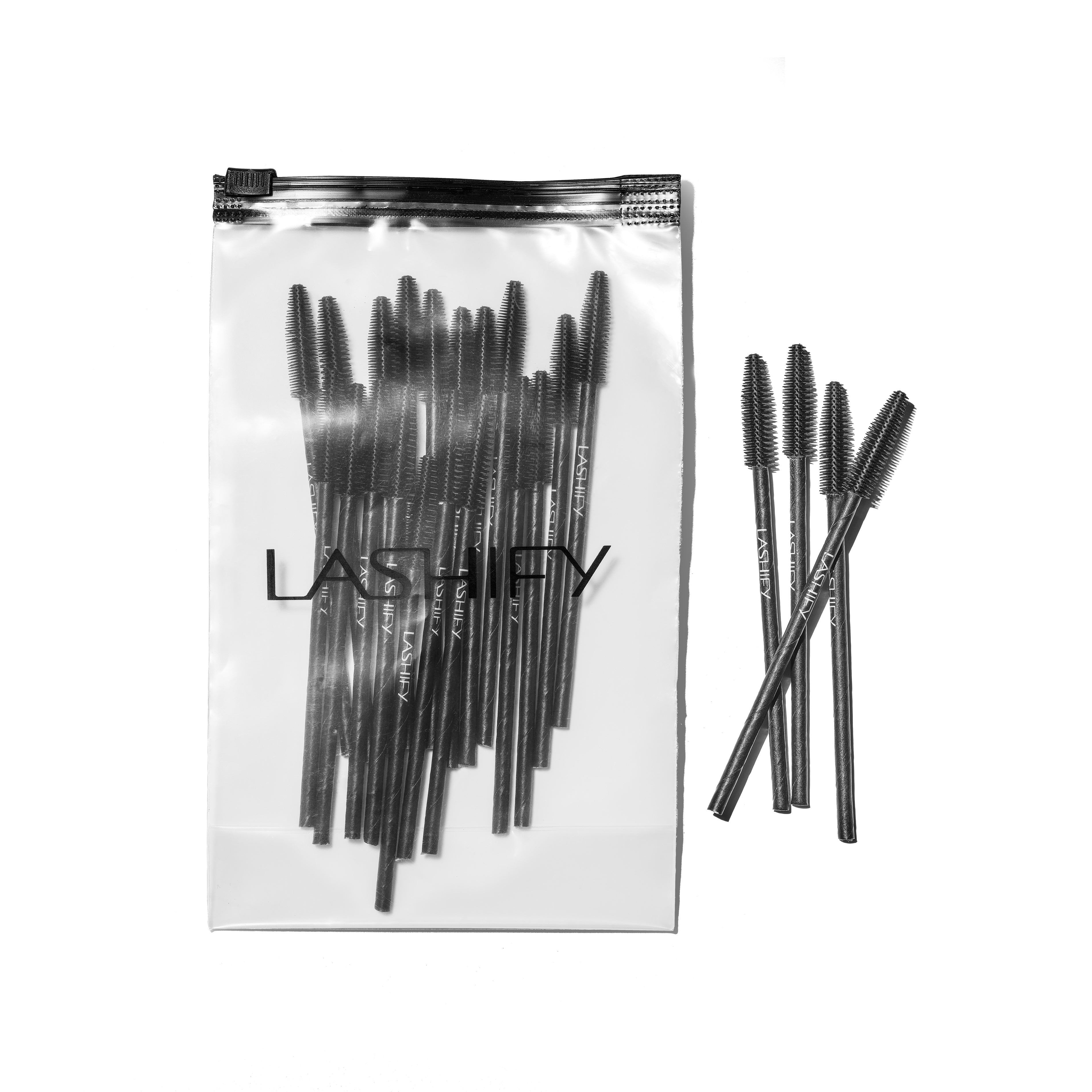 20 Pack Spoolie Applicators for Eyelash Extensions & Makeup - Professional False Eyelash Brushes for Precise Application - Perfect for Salons, DIY Beauty & Makeup Artists