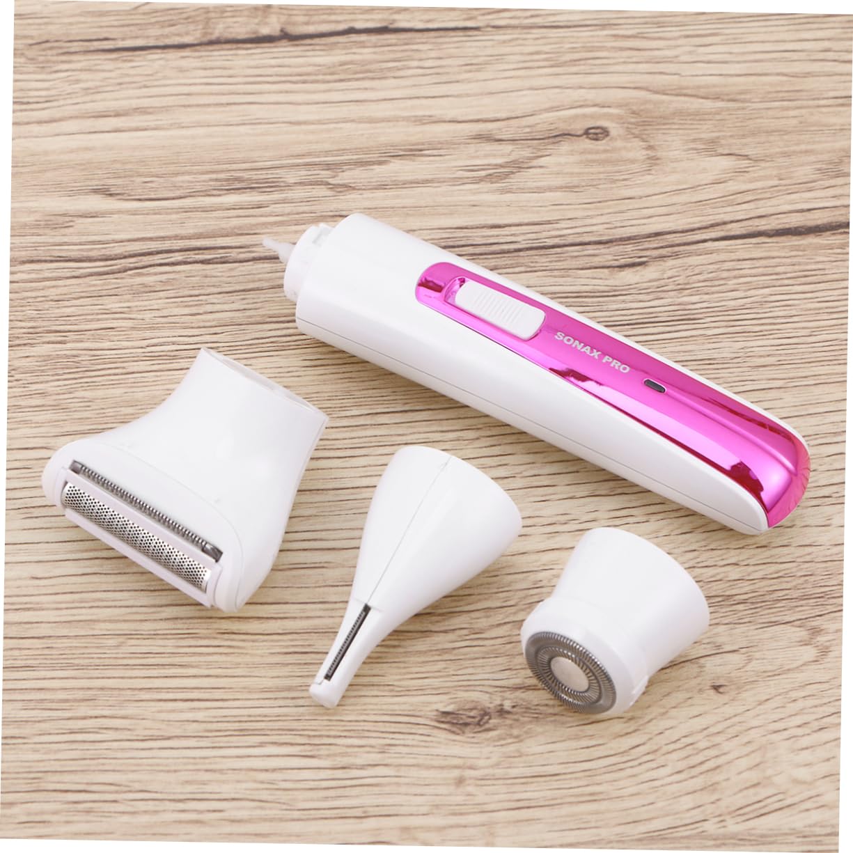NOLITOY 3-in-1 Electric Razor & Epilator for Women - Facial Hair Remover, Bikini Trimmer & Eyebrow Shaper - Painless Hair Removal for Smooth Skin - Perfect for Travel, Gym & Daily Beauty Routine
