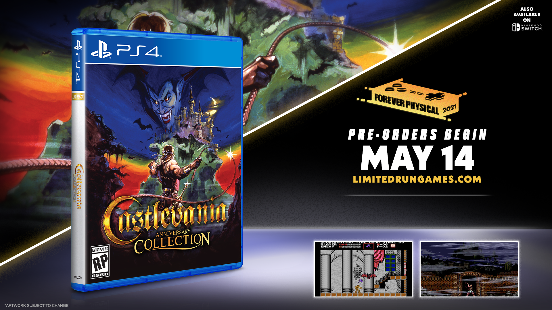Castlevania Anniversary Collection for PS4 - Limited Edition Retro Game Bundle | Perfect for Classic Gaming Enthusiasts & Collectors