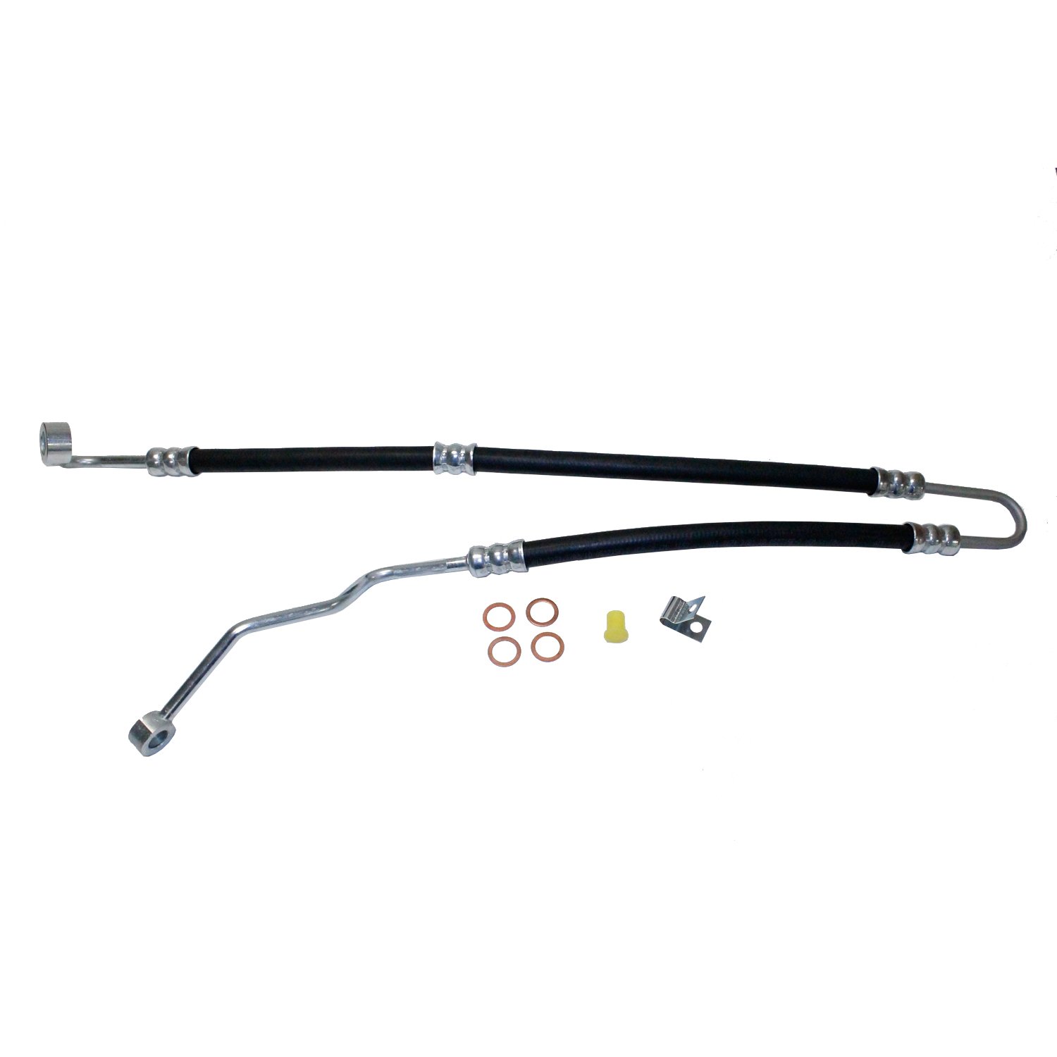 Edelmann 80822 Power Steering Pressure Line Hose Assembly - 1 Pack - Compatible with Multiple Car Models - Durable & Leak-Proof for Smooth Steering Performance - Ideal for DIY Repairs & Professional Mechanics
