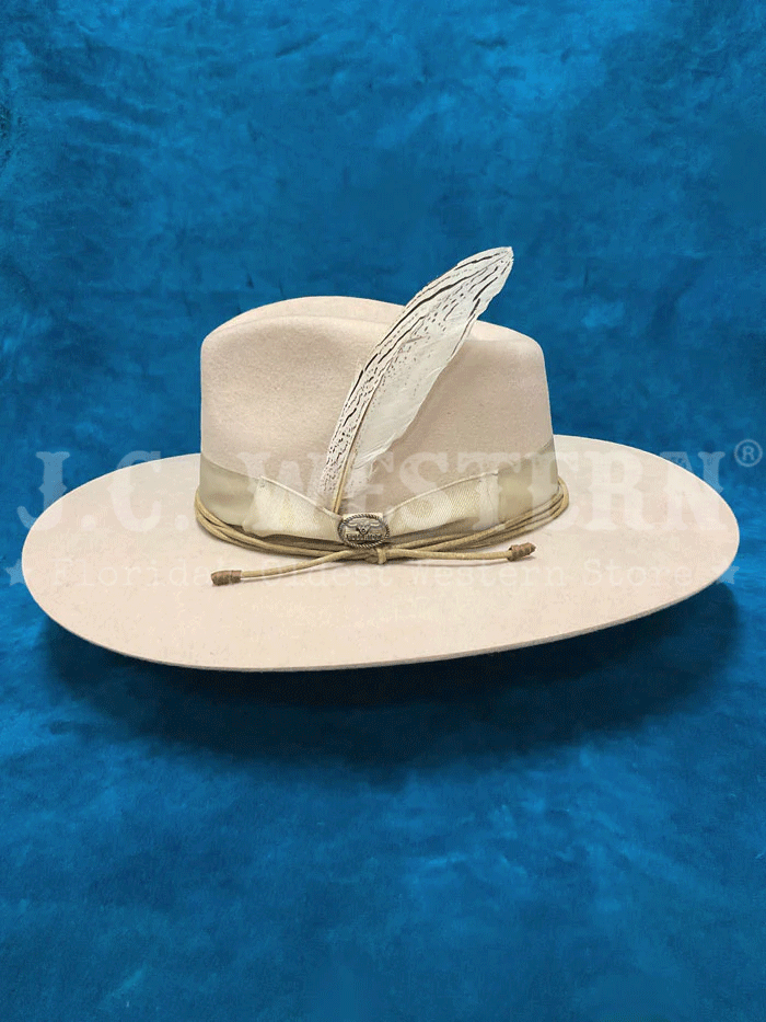 Bullhide GOOD VIBE 0814BC Felt Hat Buckskin - Western Cowboy Hat for Men & Women - Perfect for Rodeo, Country Music Festivals & Outdoor Adventures