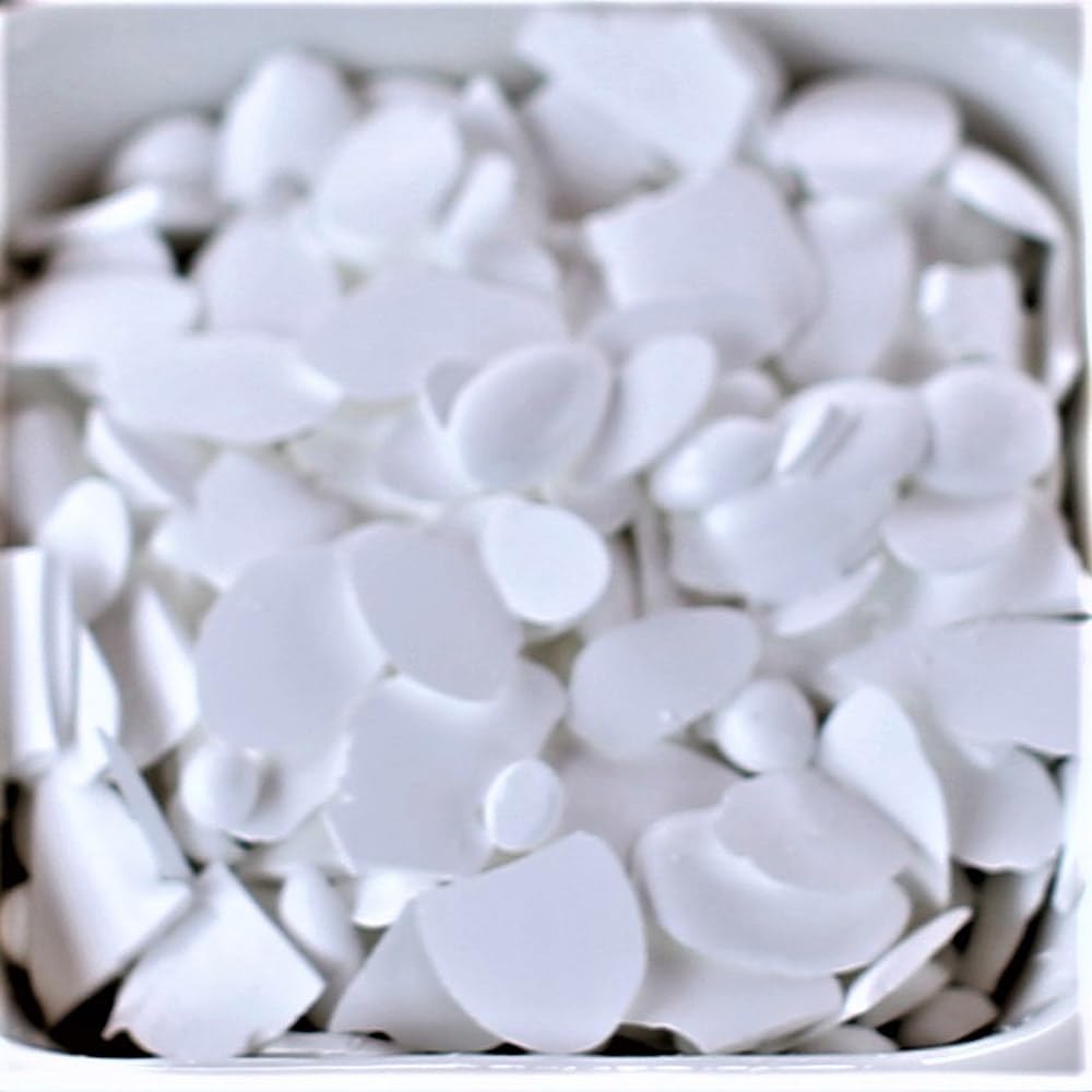 Premium 2oz Candle Dye Chips - High-Quality Germany Wax Dyes for Soy & Paraffin Candles (White) - Perfect for DIY Candle Making, Home Decor & Gift Crafting